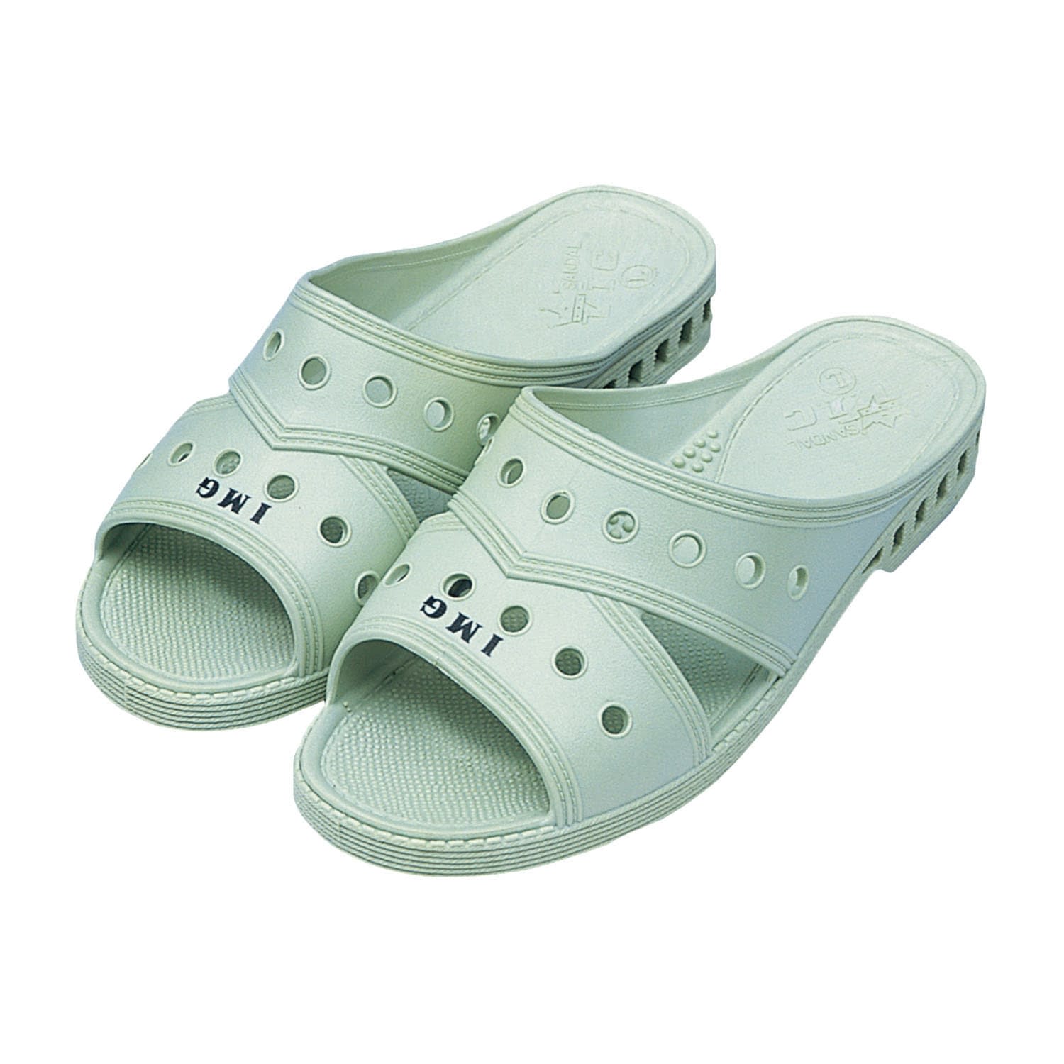 ホスピタルスリッパ(ドクター用) 03-3345-0403 カーキ eastsidemed LL(27CM)