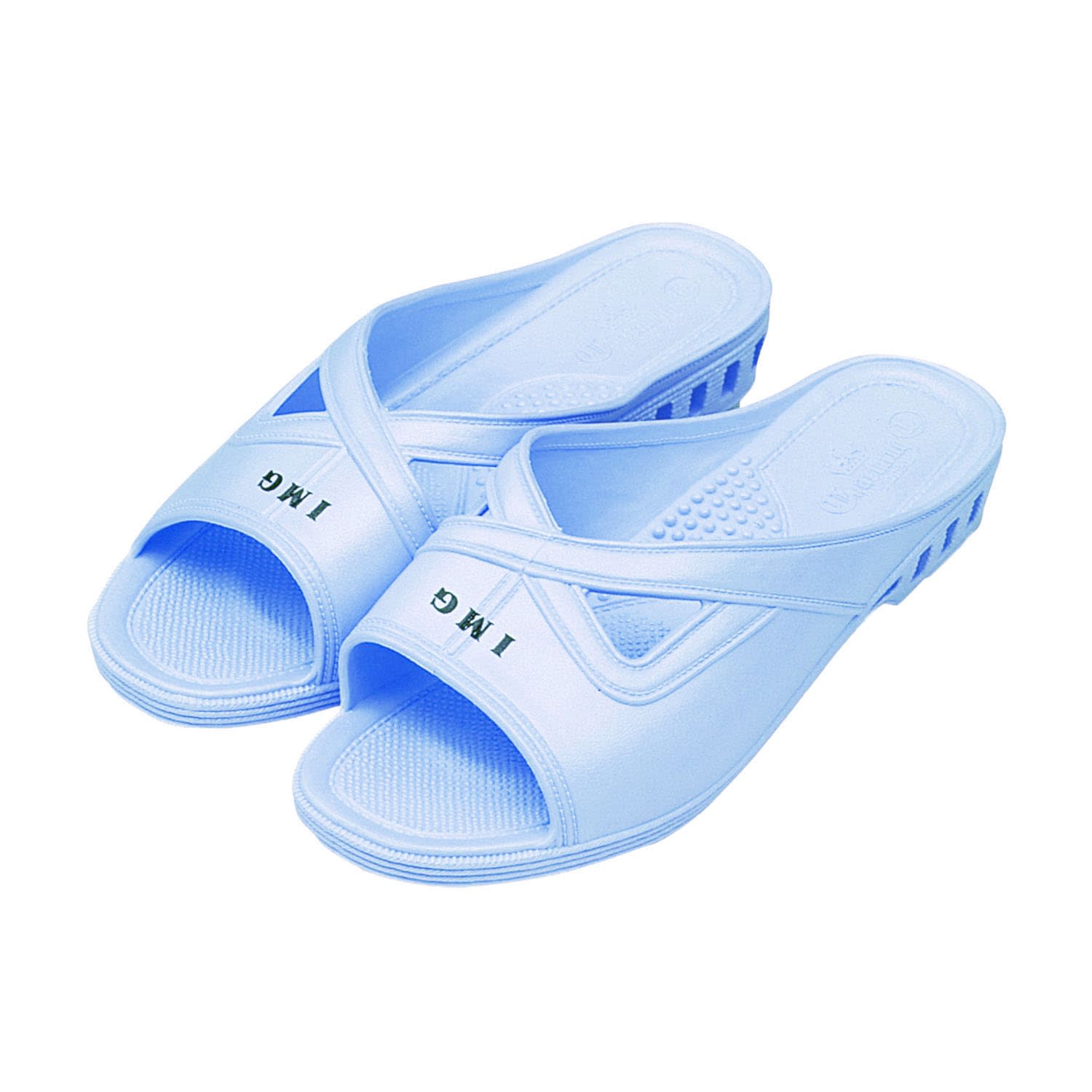 ホスピタルスリッパ(ナース用) 03-3350-0101 スカイブルー eastsidemed L(24CM)