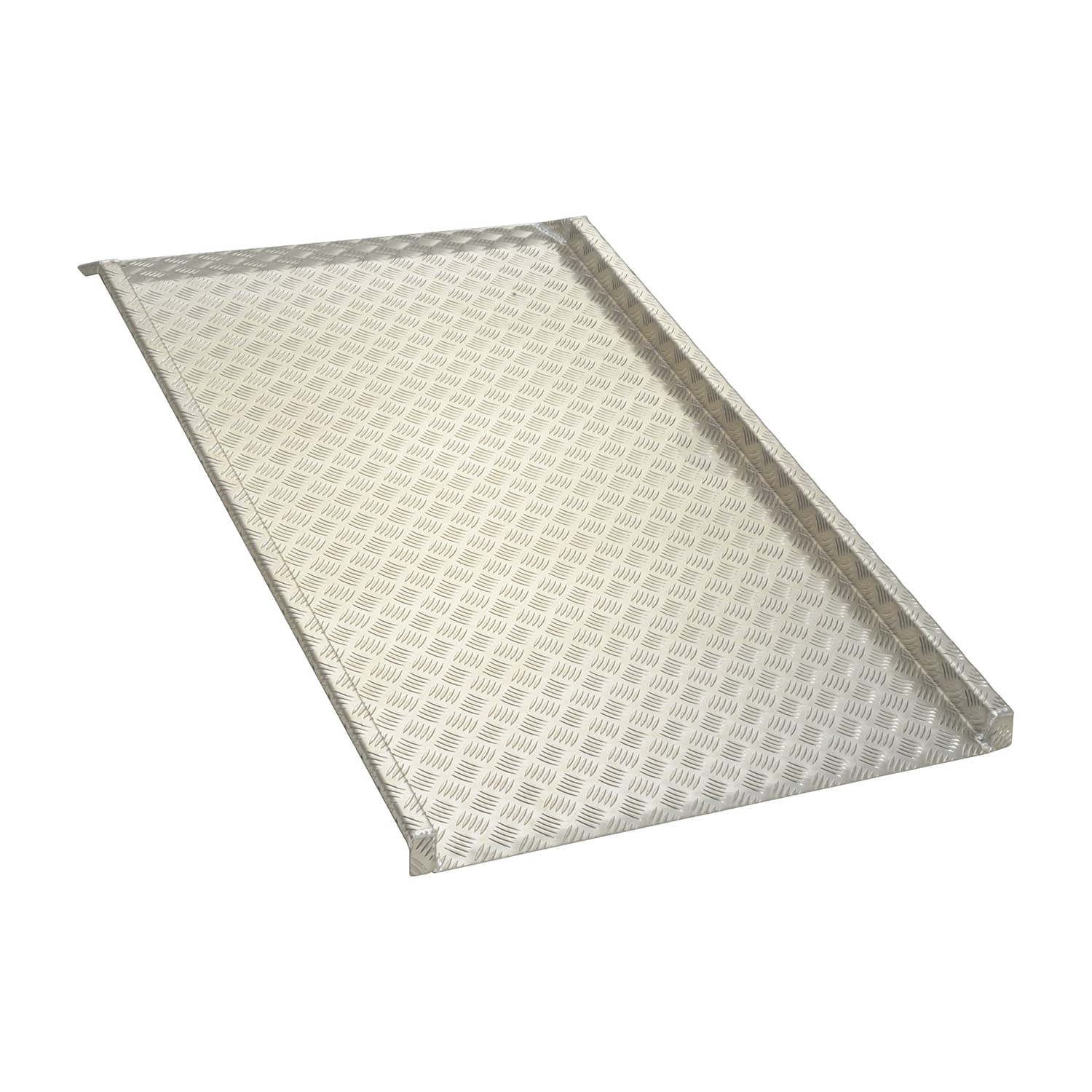 アルミスロープ縞板脱輪防止曲加工 RA-400 25-6786-02 アルミスロープ RA-400