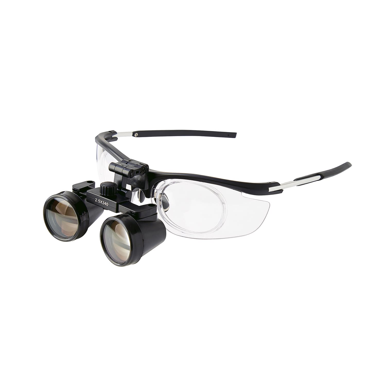 プレミアムルーペ(センター)3．5倍 3.5倍・焦点340 24-7255-0403 ブラック プレミアムプラスジャパン FC-0153(340)