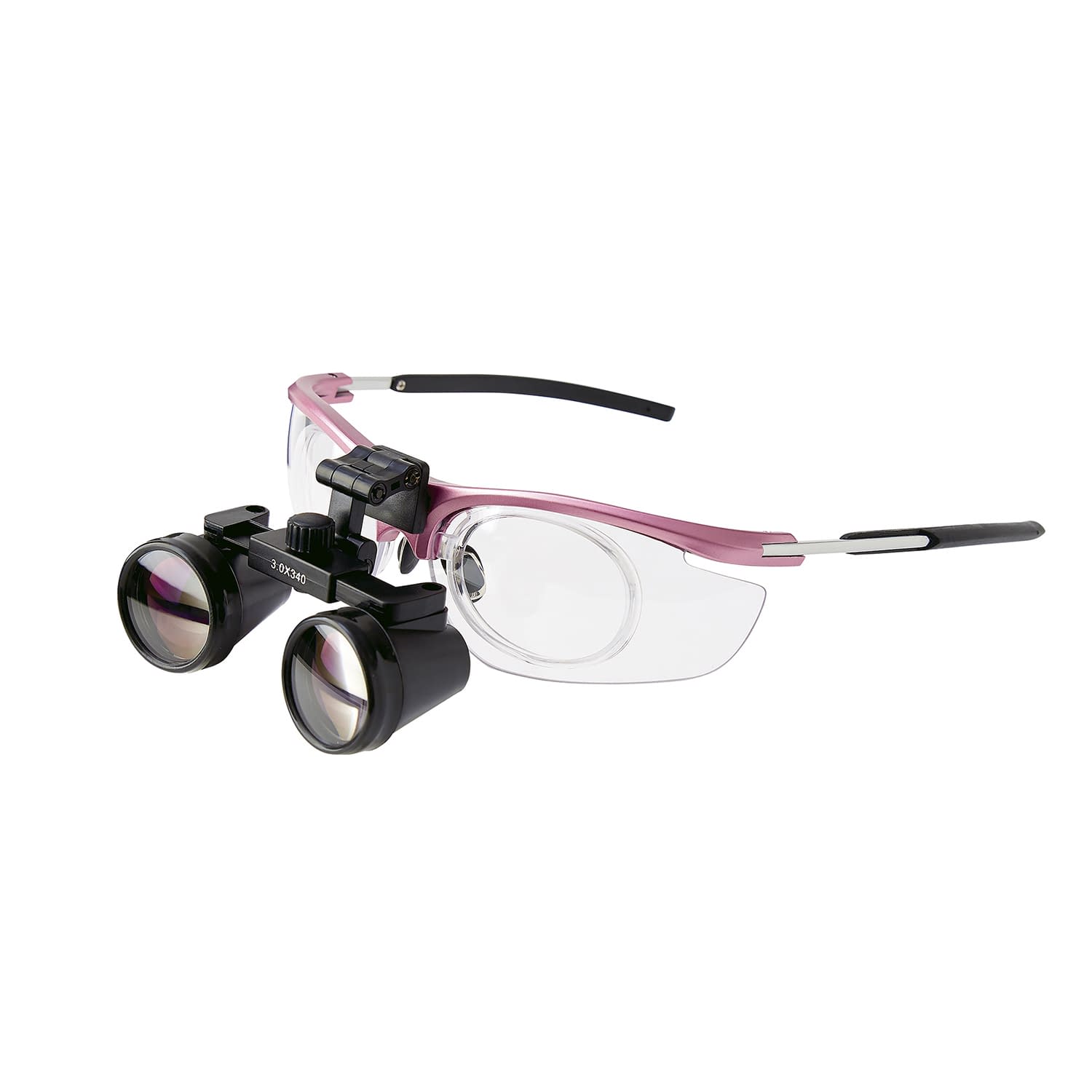 プレミアムルーペ(センター)3．5倍 3.5倍・焦点420 24-7255-0502 ピンク プレミアムプラスジャパン FC-0154(420)