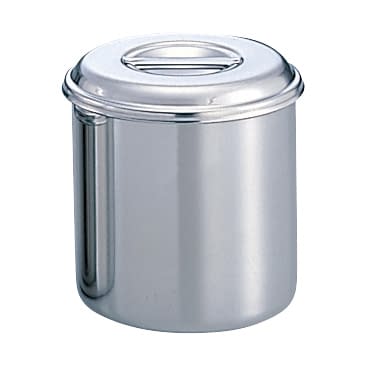 (03-3230-03)湿布缶１０ｃｍ 100X100MM(700CC) ｼｯﾌﾟｶﾝ10CM【1個単位】【2019年カタログ商品】