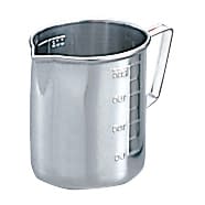 ビーカー(メジャーカップ)200cc 03-3265-01 ウルシヤマ金属工業 63X73(ステンレス)