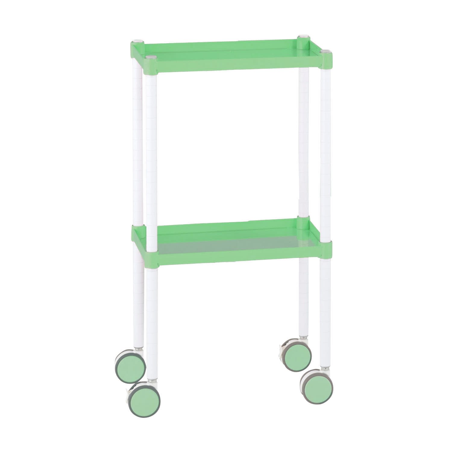 カラーラウンドカート(2段タイプ) CR2ANSB(スカイブルー) 23-2057-01