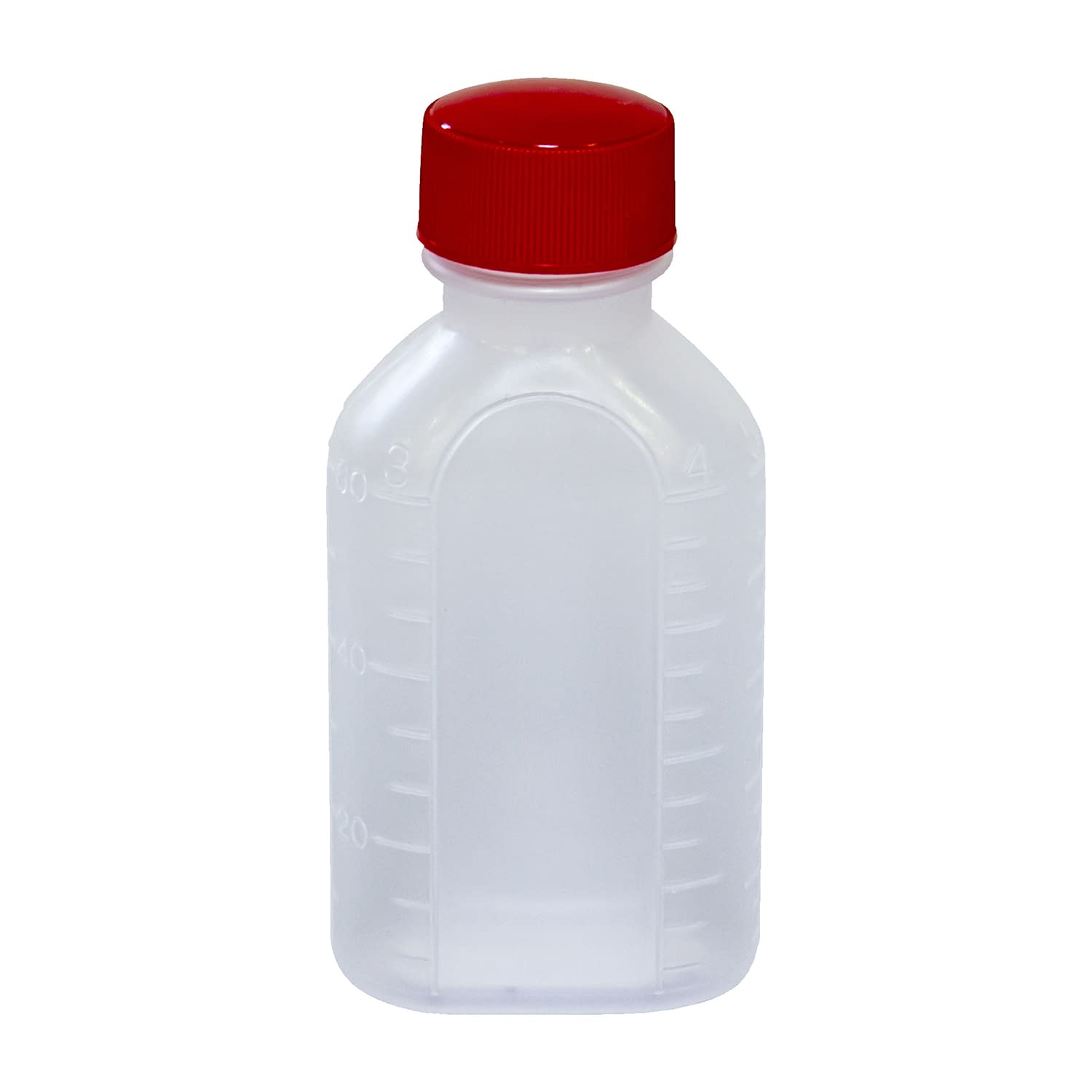 投薬瓶PPB(未滅菌) 08-2850-0205 キャップ:赤 エムアイケミカル 60CC(200ポンイリ)