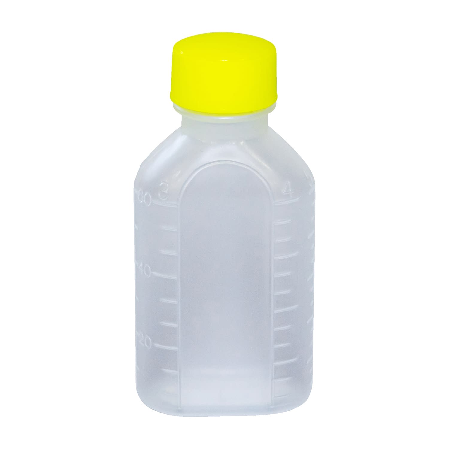 投薬瓶PPB(滅菌済) 08-2855-0204 キャップ：黄 エムアイケミカル 60CC(15ホンX20フクロイリ)