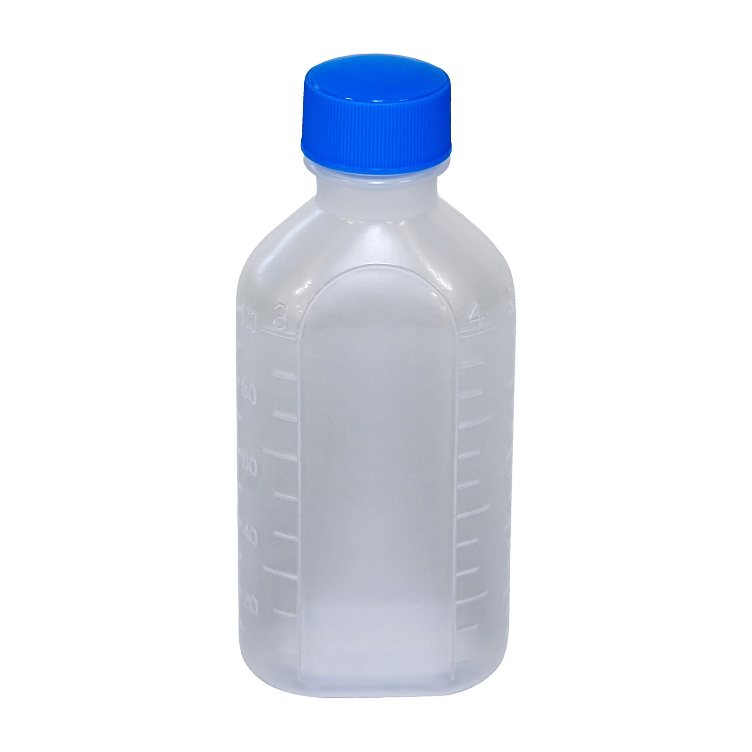 投薬瓶PPB(滅菌済) 08-2855-0302 キャップ：青 エムアイケミカル 100CC(10ホンX20フクロイリ)