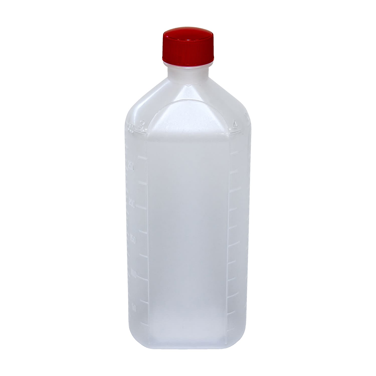 投薬瓶PPB(滅菌済) 08-2855-0605 キャップ:赤 エムアイケミカル 300CC(3ボンX28フクロイリ)