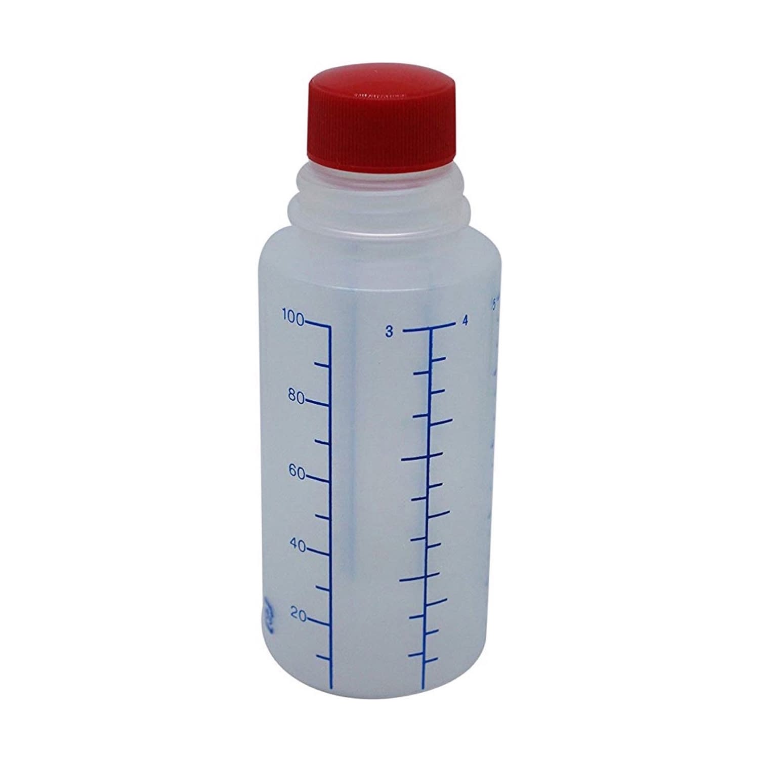 投薬瓶Mボトル(未滅菌) プラスチック薬瓶 08-2920-0305 キャップ:赤 エムアイケミカル 60CC(200ポンイリ)