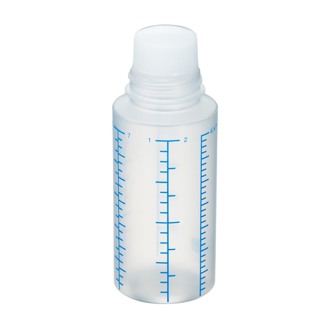 投薬瓶Mボトル(未滅菌) プラスチック薬瓶 08-2920-0507 キャップ：白PP エムアイケミカル 100CC(200ポンイリ)