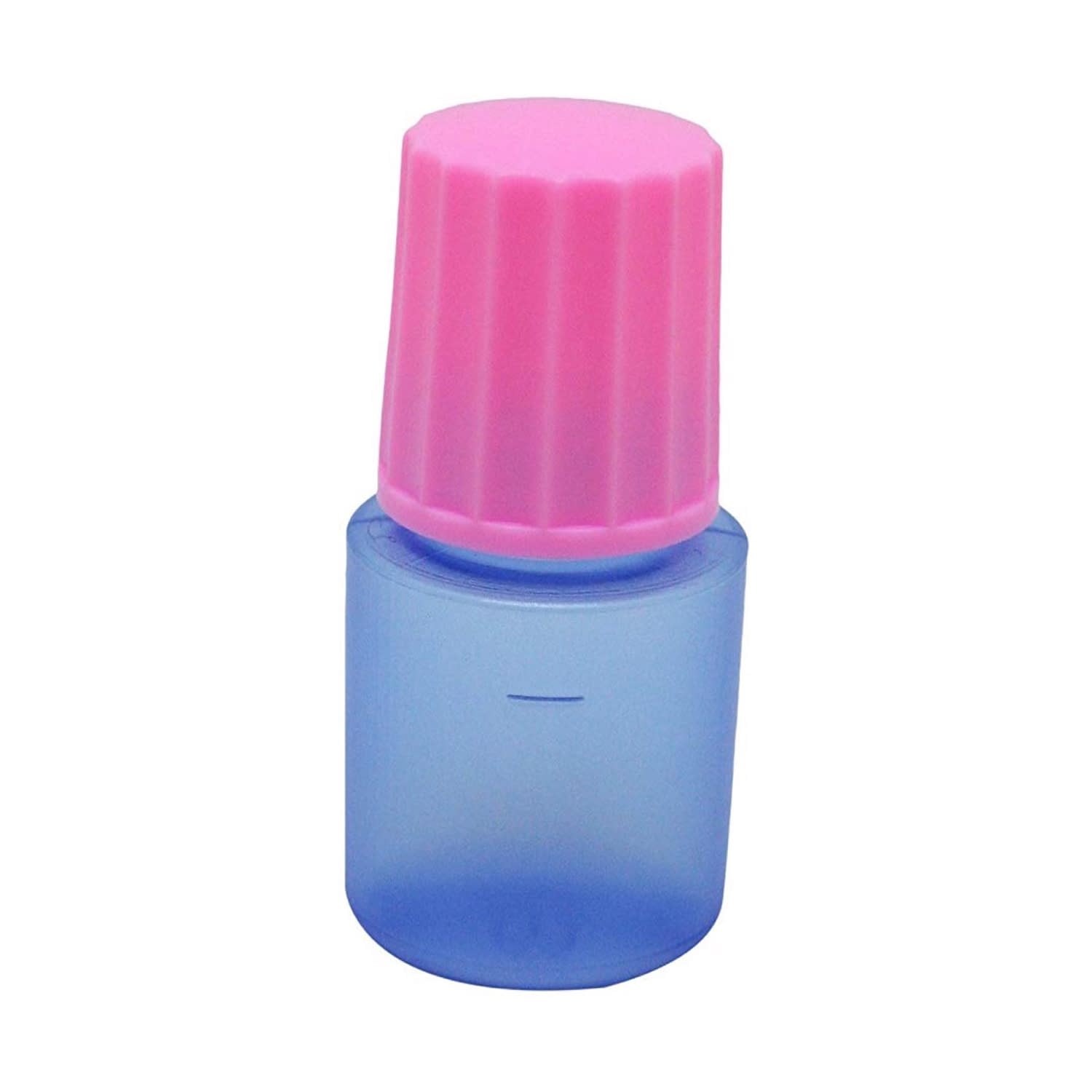 点滴容器ノーベル1号(未滅菌) 08-3030-0119 本体：コバルト キャップ：ピンク エムアイケミカル 5CC(100ポンイリ)