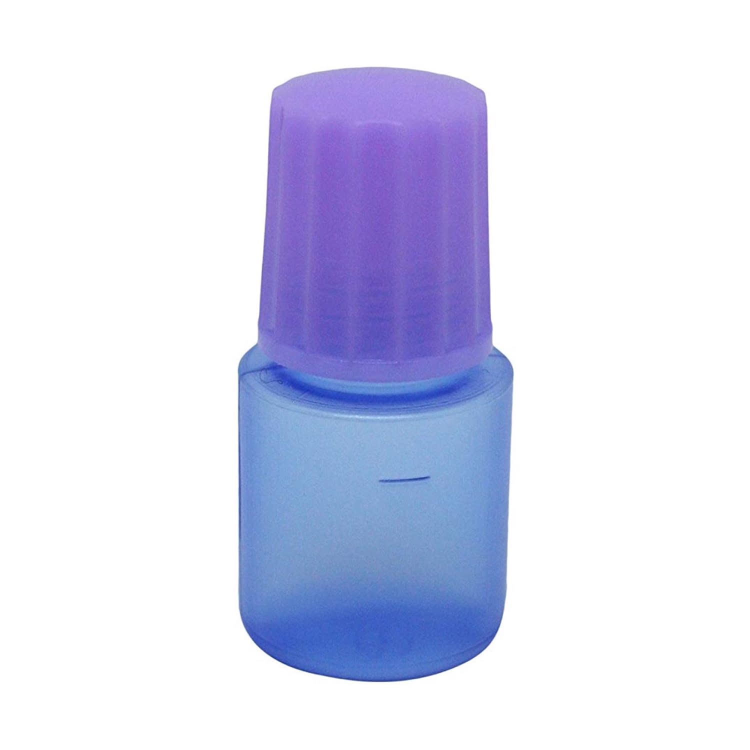 点滴容器ノーベル1号(未滅菌) 08-3030-0122 本体：コバルト キャップ：フジ エムアイケミカル 5CC(100ポンイリ)