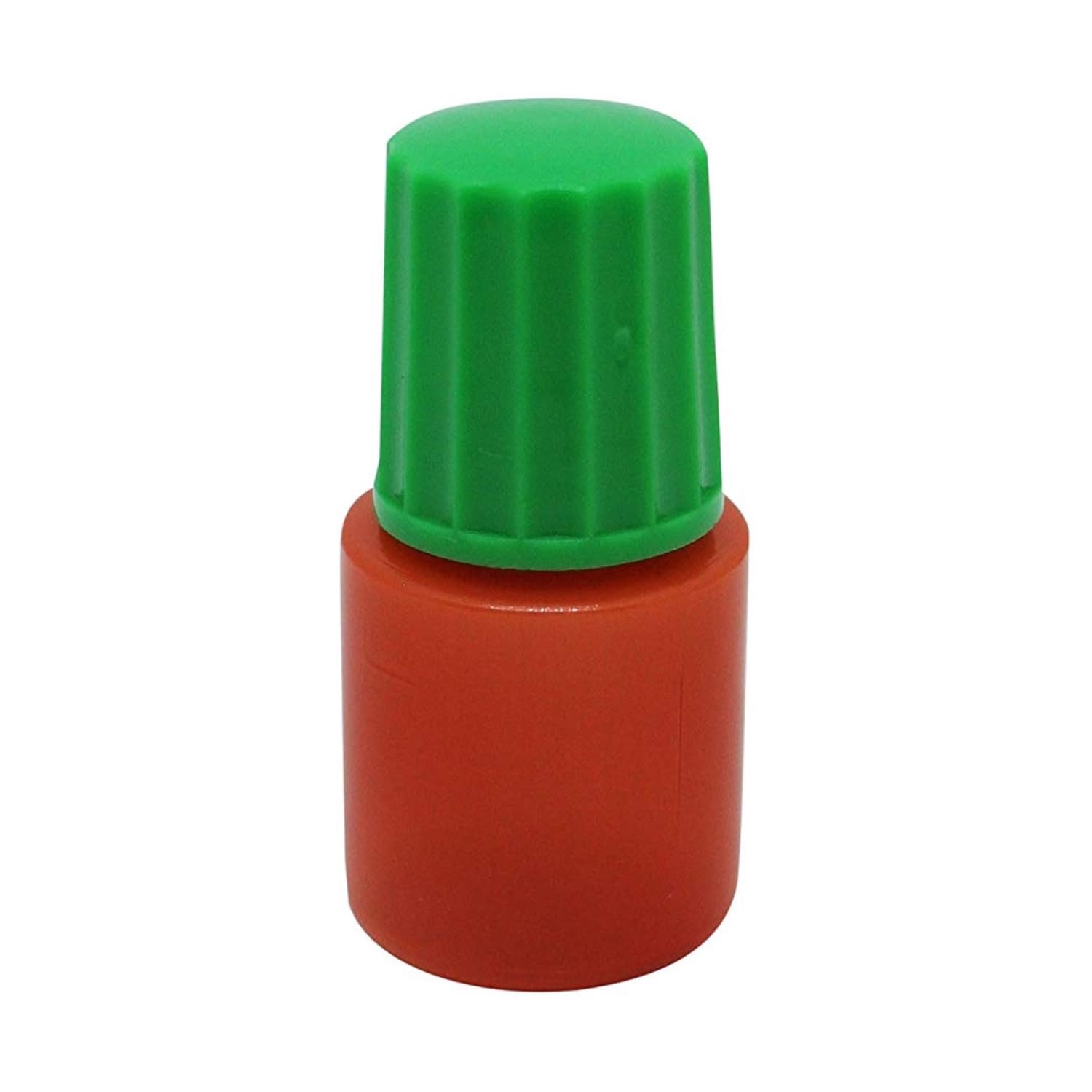 点滴容器ノーベル1号(未滅菌) 08-3030-0125 本体：茶 キャップ：緑 エムアイケミカル 5CC(100ポンイリ)