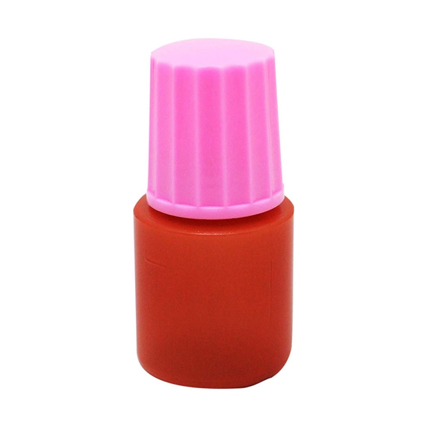 点滴容器ノーベル1号(未滅菌) 08-3030-0130 本体：茶 キャップ：ピンク エムアイケミカル 5CC(100ポンイリ)