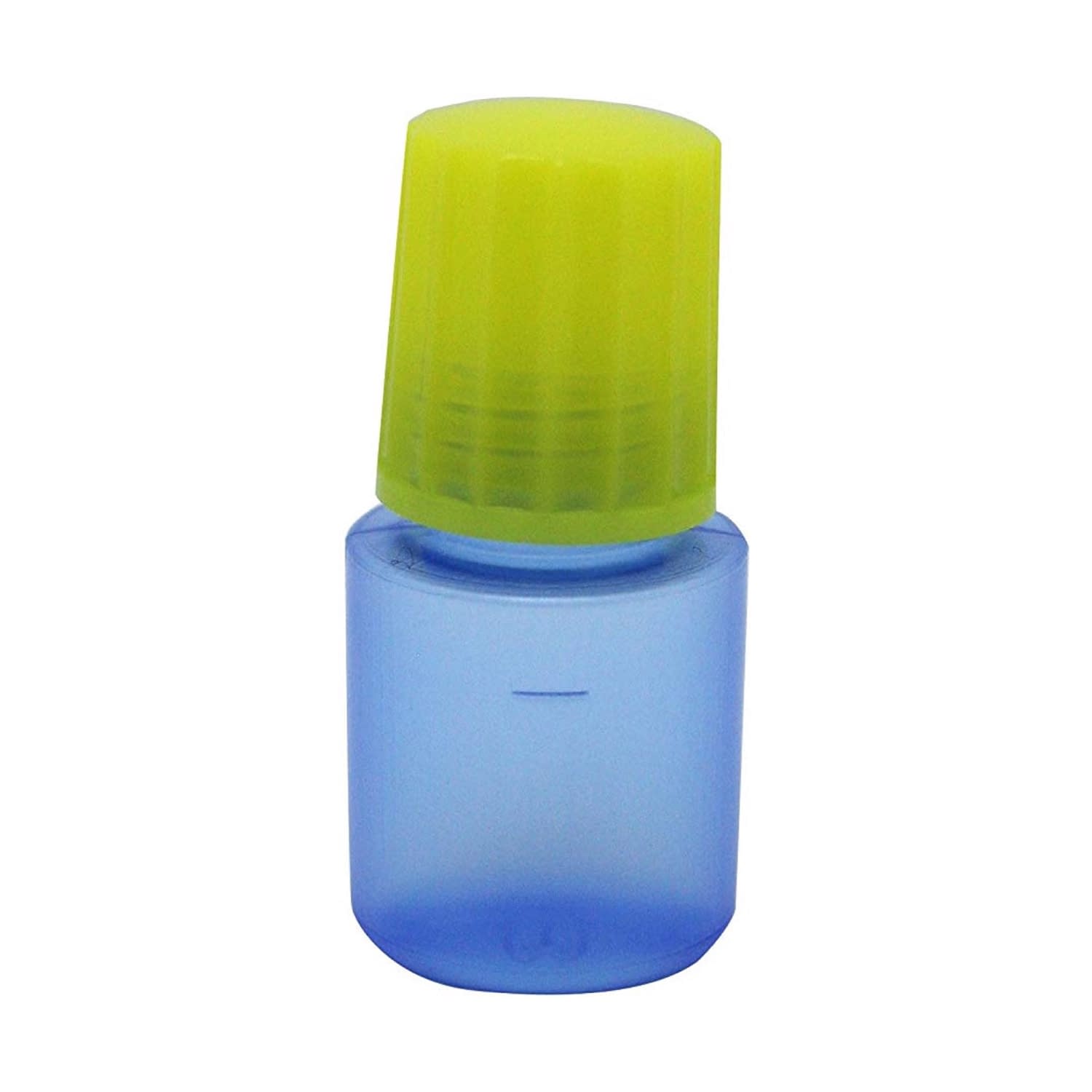 点滴容器ノーベル3号(未滅菌) 08-3030-0315 本体:コバルト キャップ:黄 エムアイケミカル 10CC(100ポンイリ)