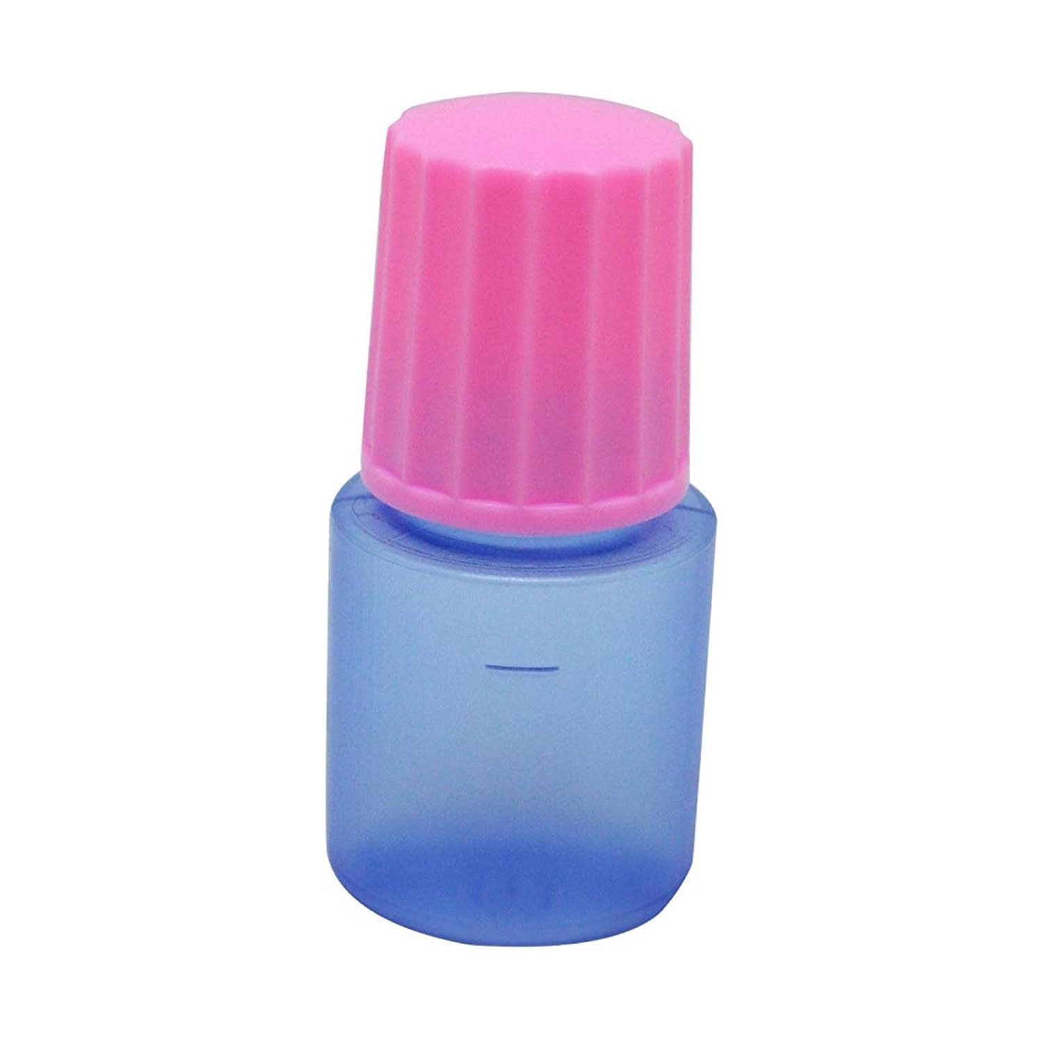 点滴容器ノーベル3号(未滅菌) 08-3030-0319 本体：コバルト キャップ：ピンク エムアイケミカル 10CC(100ポンイリ)