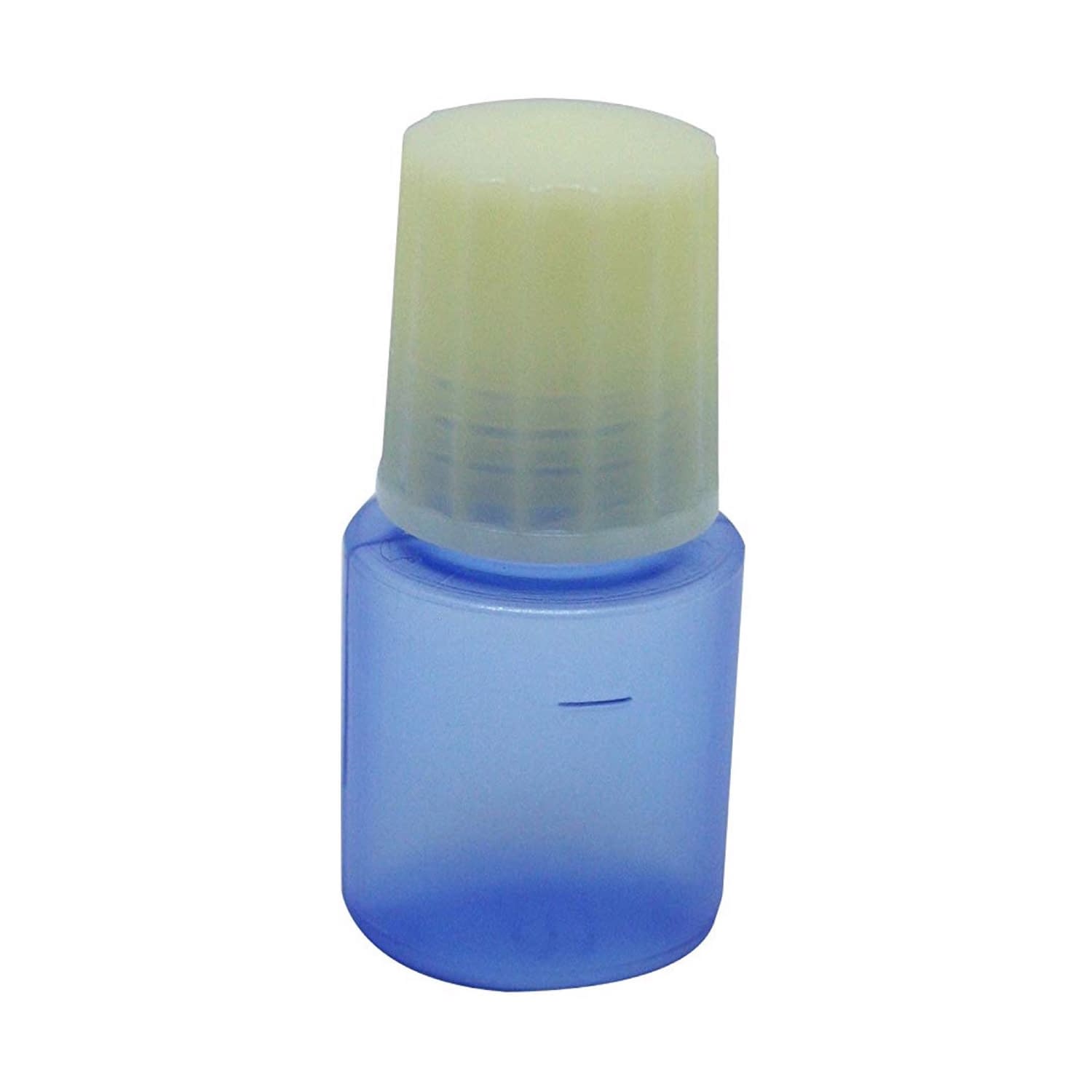 点滴容器ノーベル3号(未滅菌) 08-3030-0320 本体：コバルト キャップ：クリーム エムアイケミカル 10CC(100ポンイリ)