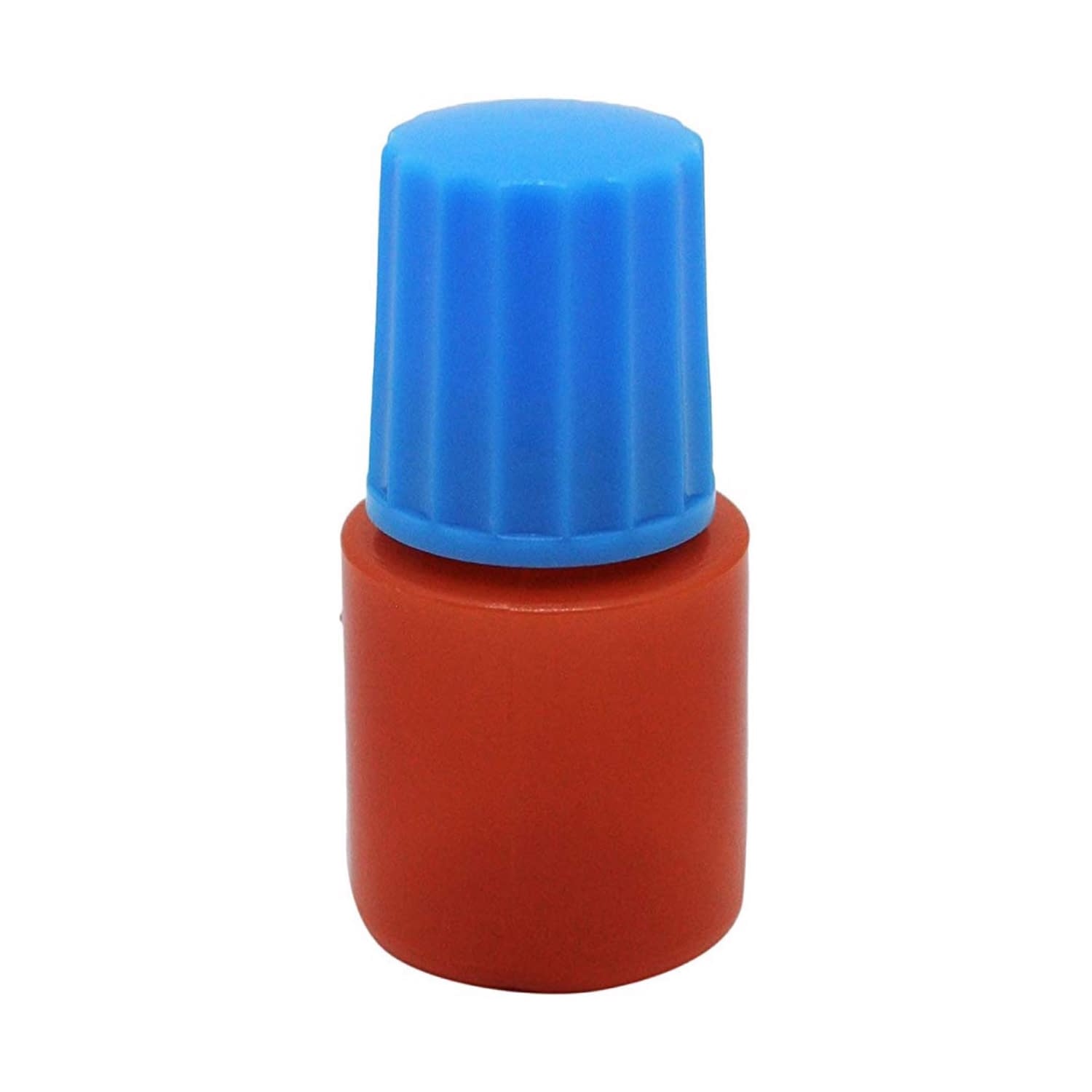 点滴容器ノーベル3号(未滅菌) 08-3030-0323 本体:茶 キャップ:青 エムアイケミカル 10CC(100ポンイリ)