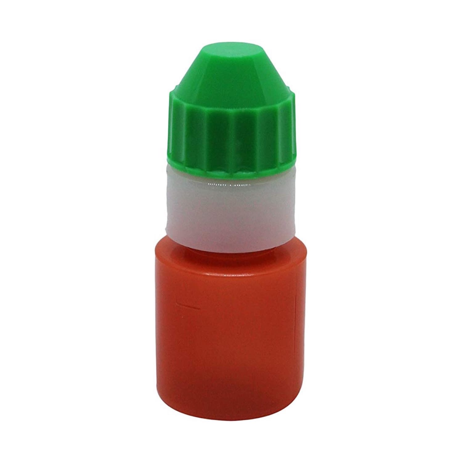 点滴容器フレッシュ1号(未滅菌) 08-3025-0121 本体:茶 キャップ:緑 エムアイケミカル 5CC(100ポンイリ)