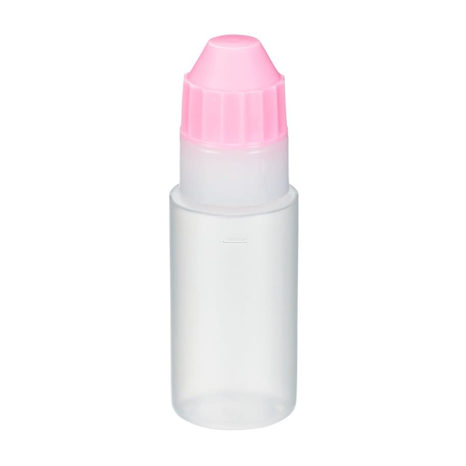 点滴容器フレッシュ3号(未滅菌) 08-3025-0307 本体:白 キャップ:ピンク エムアイケミカル 10CC(100ポンイリ)