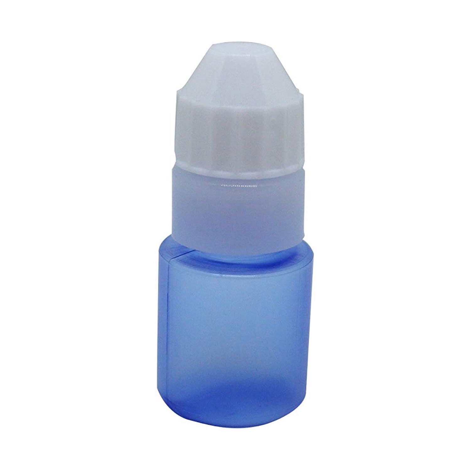 点滴容器フレッシュ3号(未滅菌) 08-3025-0311 本体:コバルト キャップ:白 エムアイケミカル 10CC(100ポンイリ)