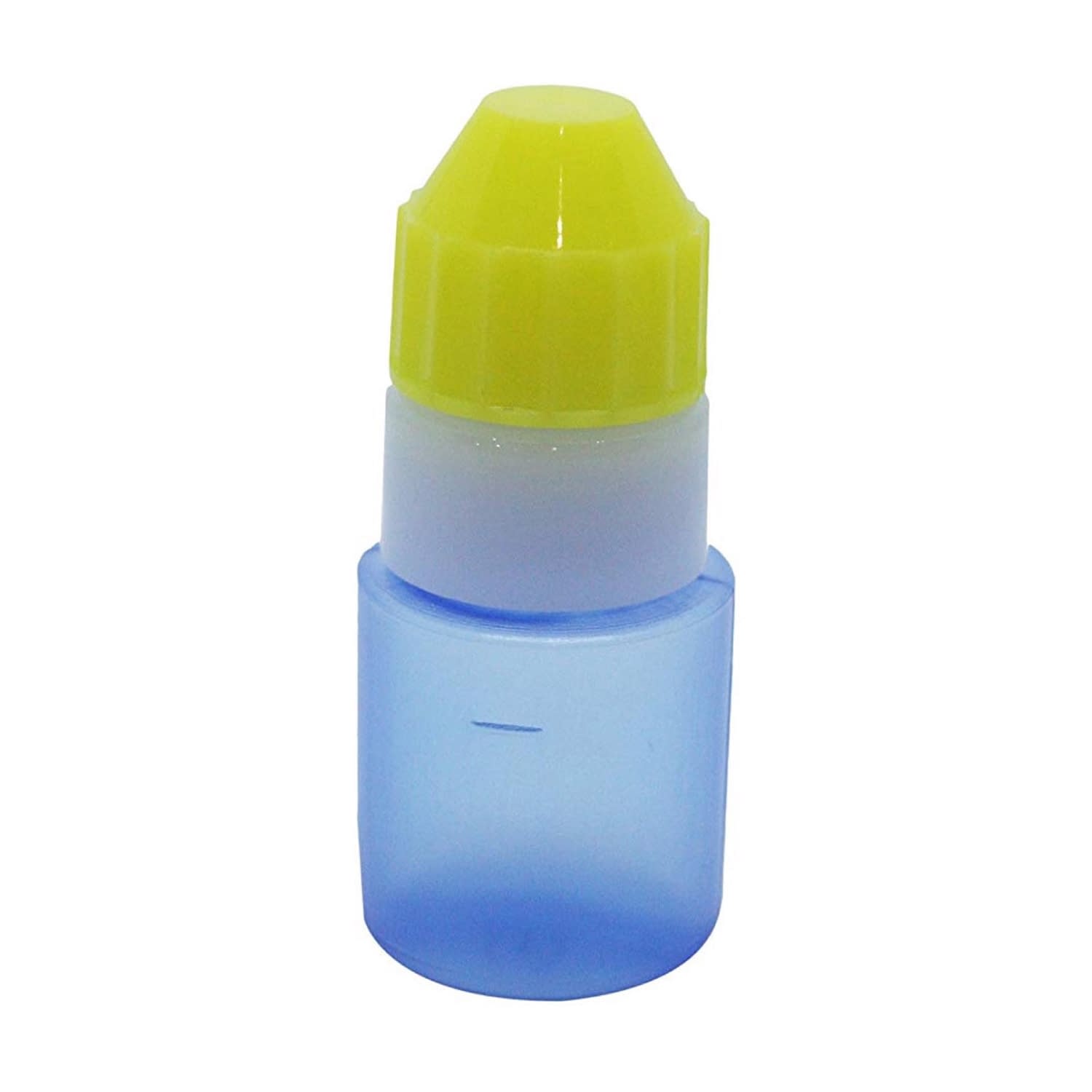 点滴容器フレッシュ3号(未滅菌) 08-3025-0313 本体:コバルト キャップ:黄 エムアイケミカル 10CC(100ポンイリ)