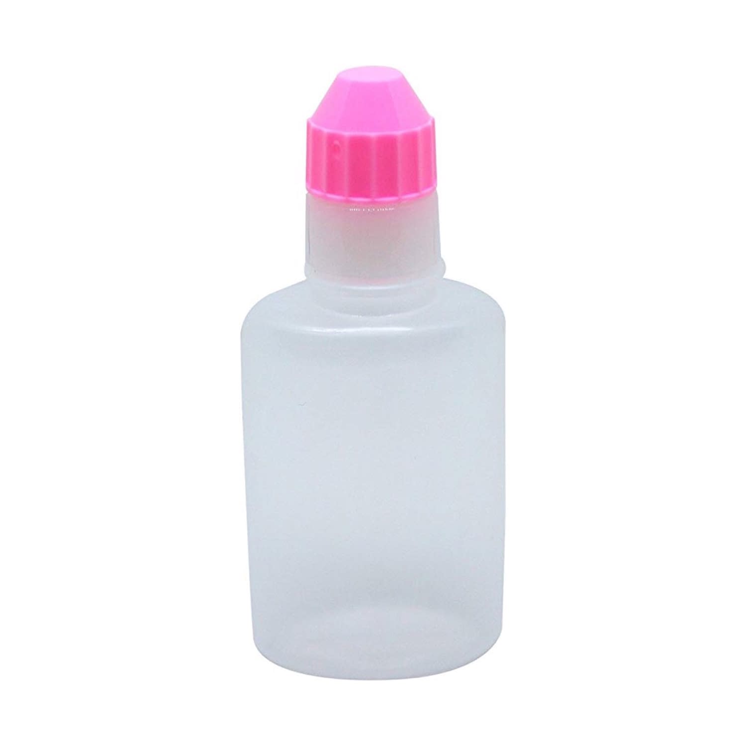 点滴容器フレッシュ(未滅菌) 08-3025-0716 本体:透明 キャップ:ピンク エムアイケミカル 30CC(100ポンイリ)