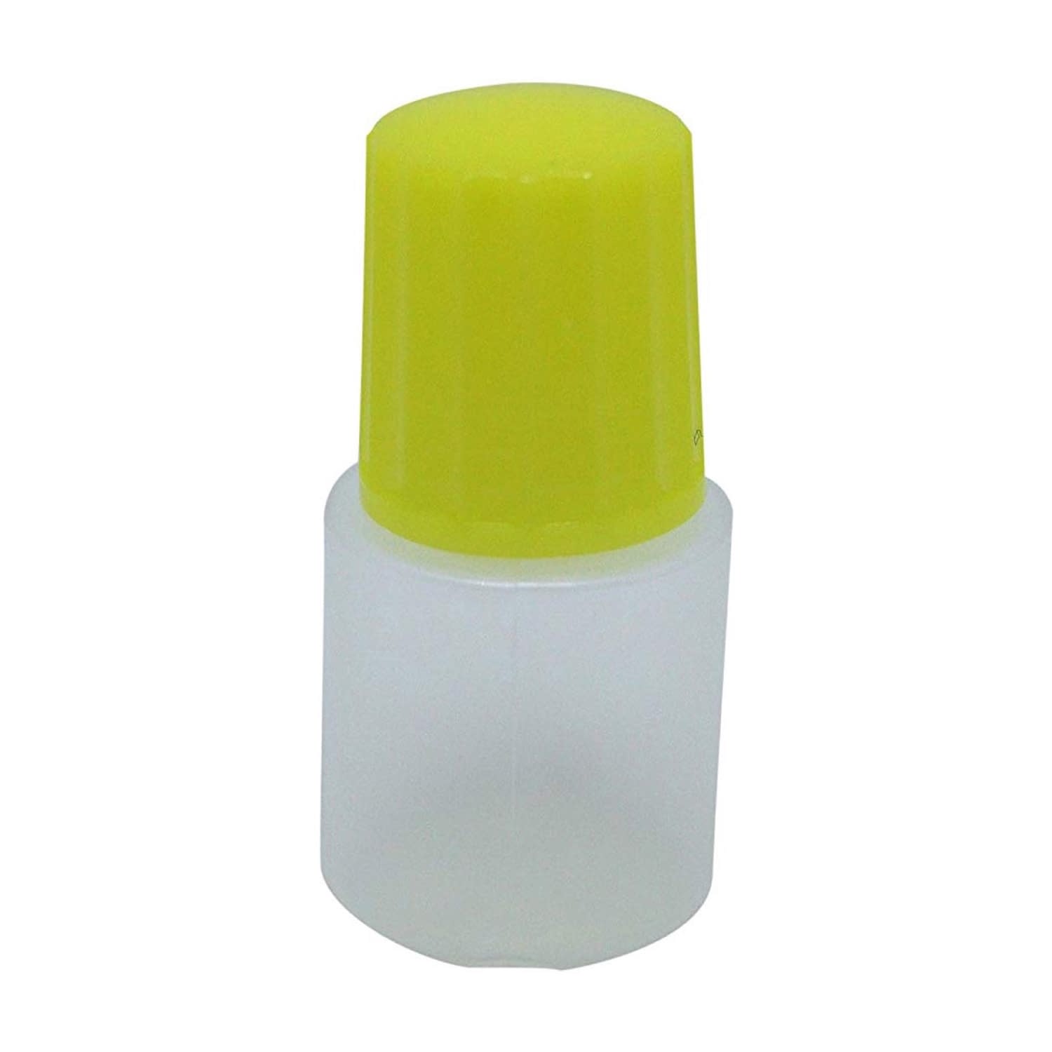 点滴容器ノーベル1号(滅菌済) 08-3030-0204 本体：白 キャップ：黄 エムアイケミカル 5CC(25ホンX10フクロイリ)