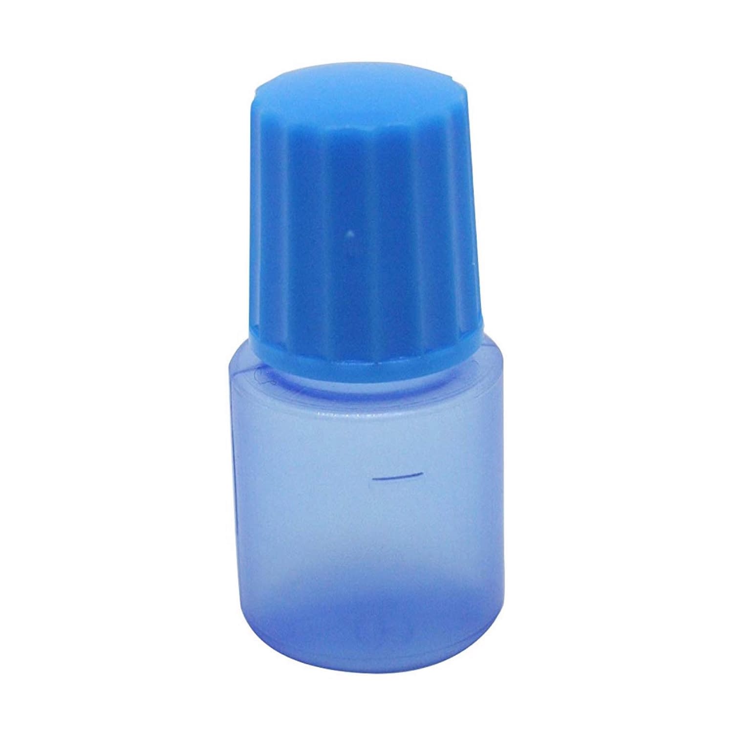 点滴容器ノーベル1号(滅菌済) 08-3030-0212 本体:コバルト キャップ:青 エムアイケミカル 5CC(25ホンX10フクロイリ)