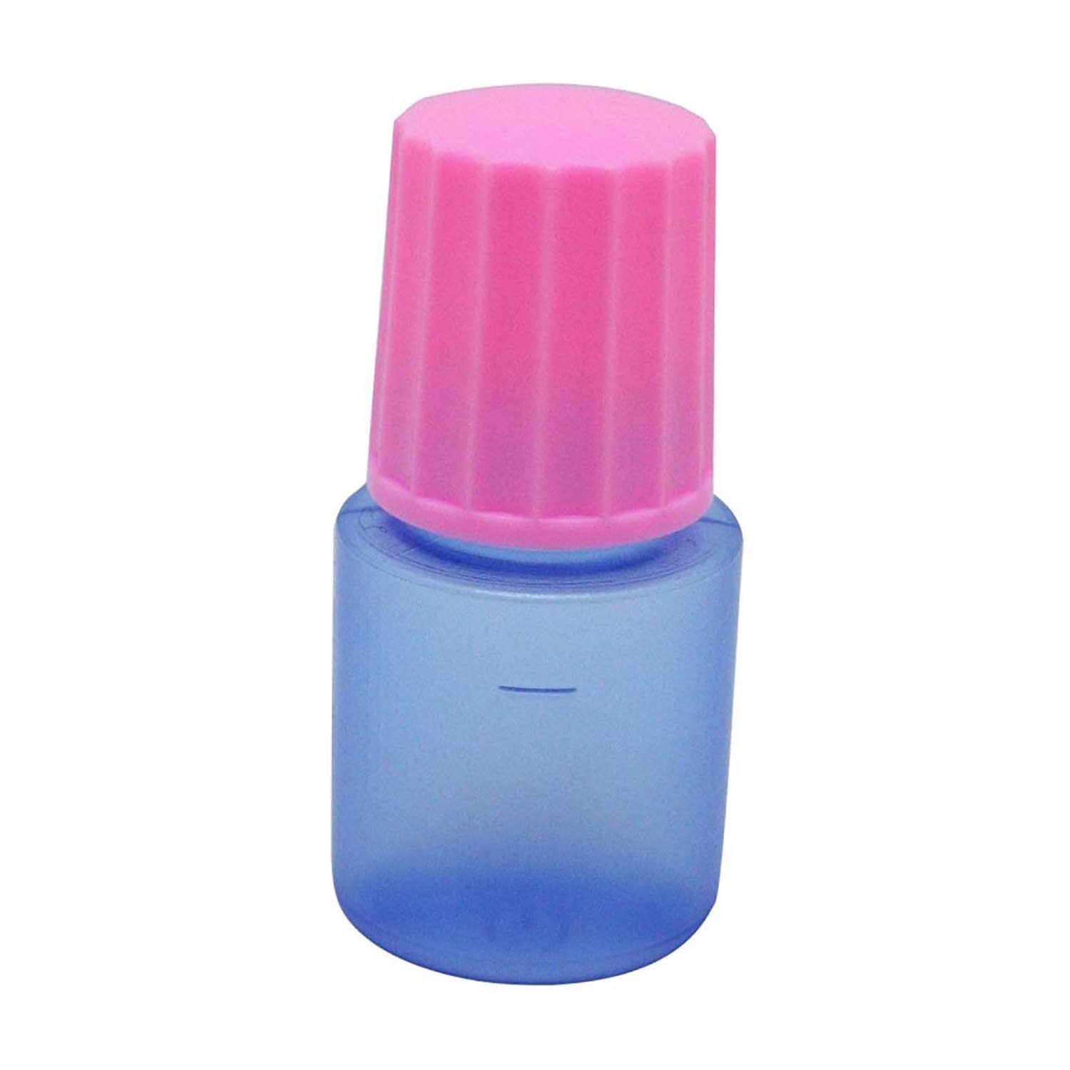点滴容器ノーベル1号(滅菌済) 08-3030-0219 本体：コバルト キャップ：ピンク エムアイケミカル 5CC(25ホンX10フクロイリ)