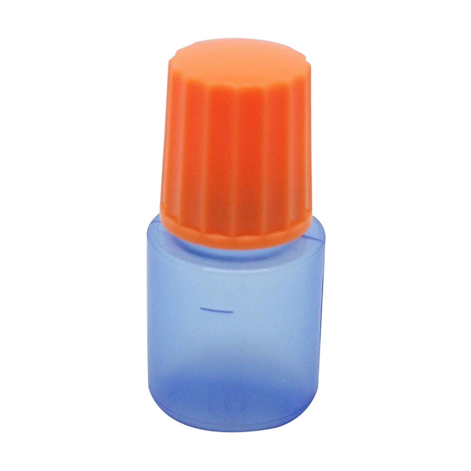 点滴容器ノーベル1号(滅菌済) 08-3030-0221 本体：コバルト キャップ：オレンジ エムアイケミカル 5CC(25ホンX10フクロイリ)