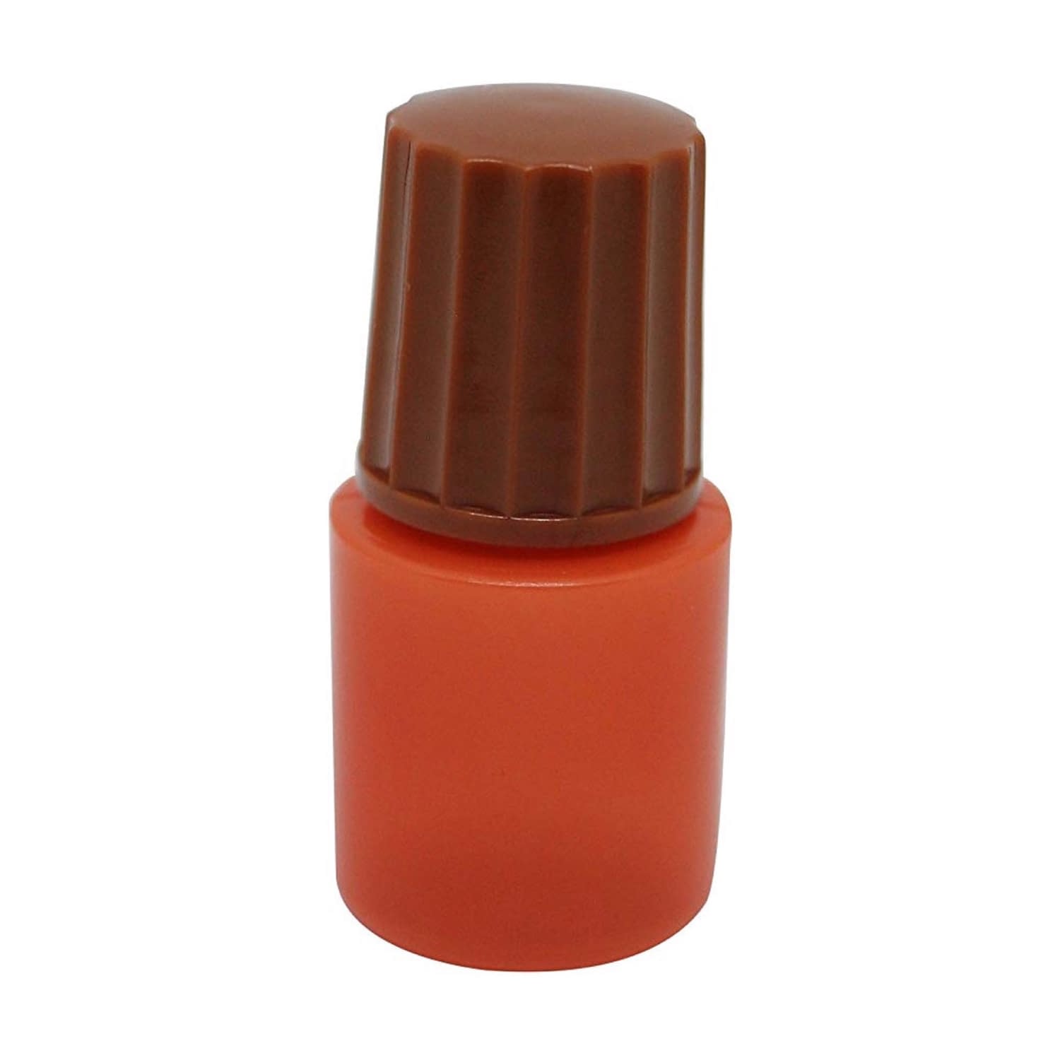 点滴容器ノーベル1号(滅菌済) 08-3030-0229 本体：茶 キャップ：茶 エムアイケミカル 5CC(25ホンX10フクロイリ)