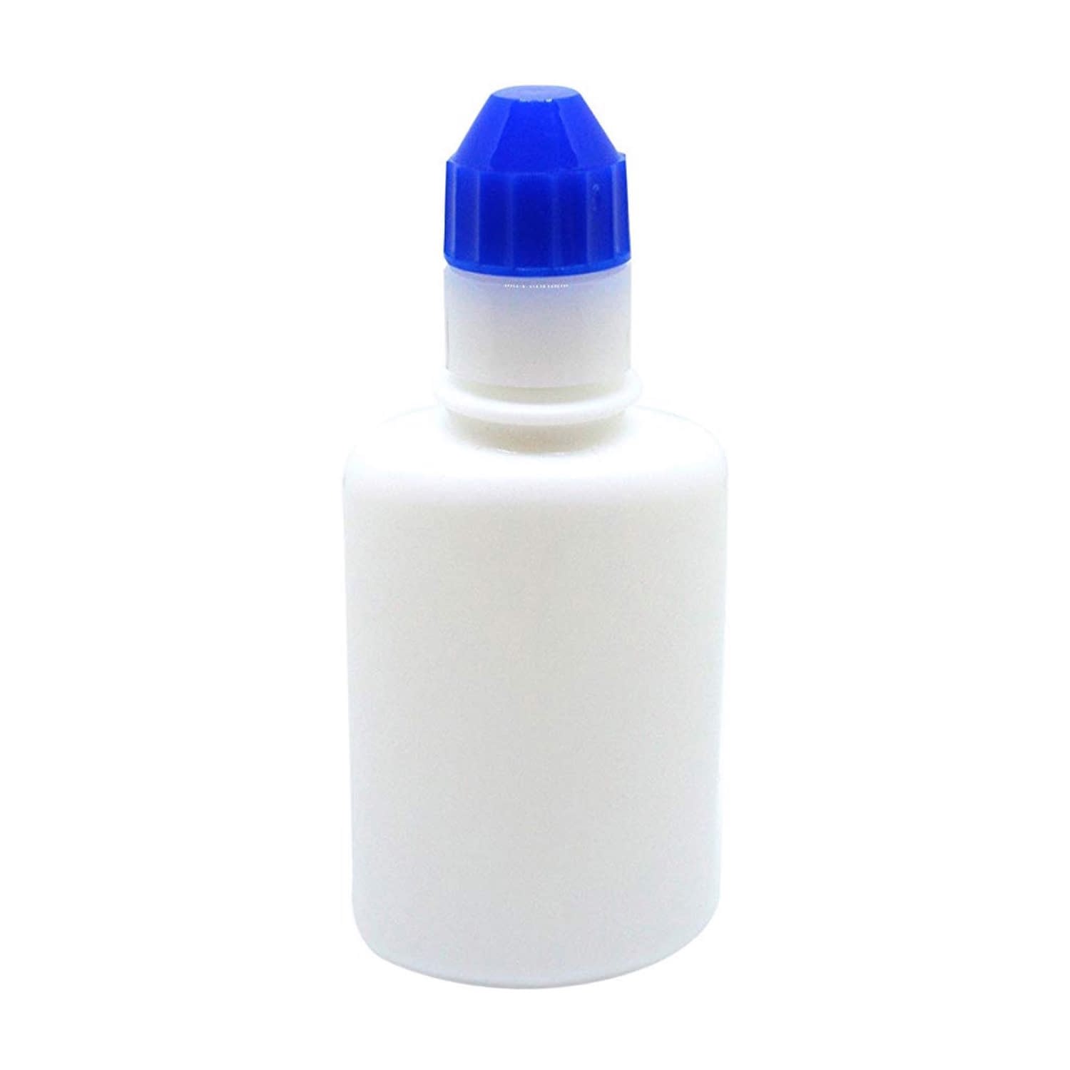 点滴容器フレッシュ(滅菌済) 08-3025-0806 本体：乳白 キャップ：紺 エムアイケミカル 30CC(20ポンX5フクロイリ)