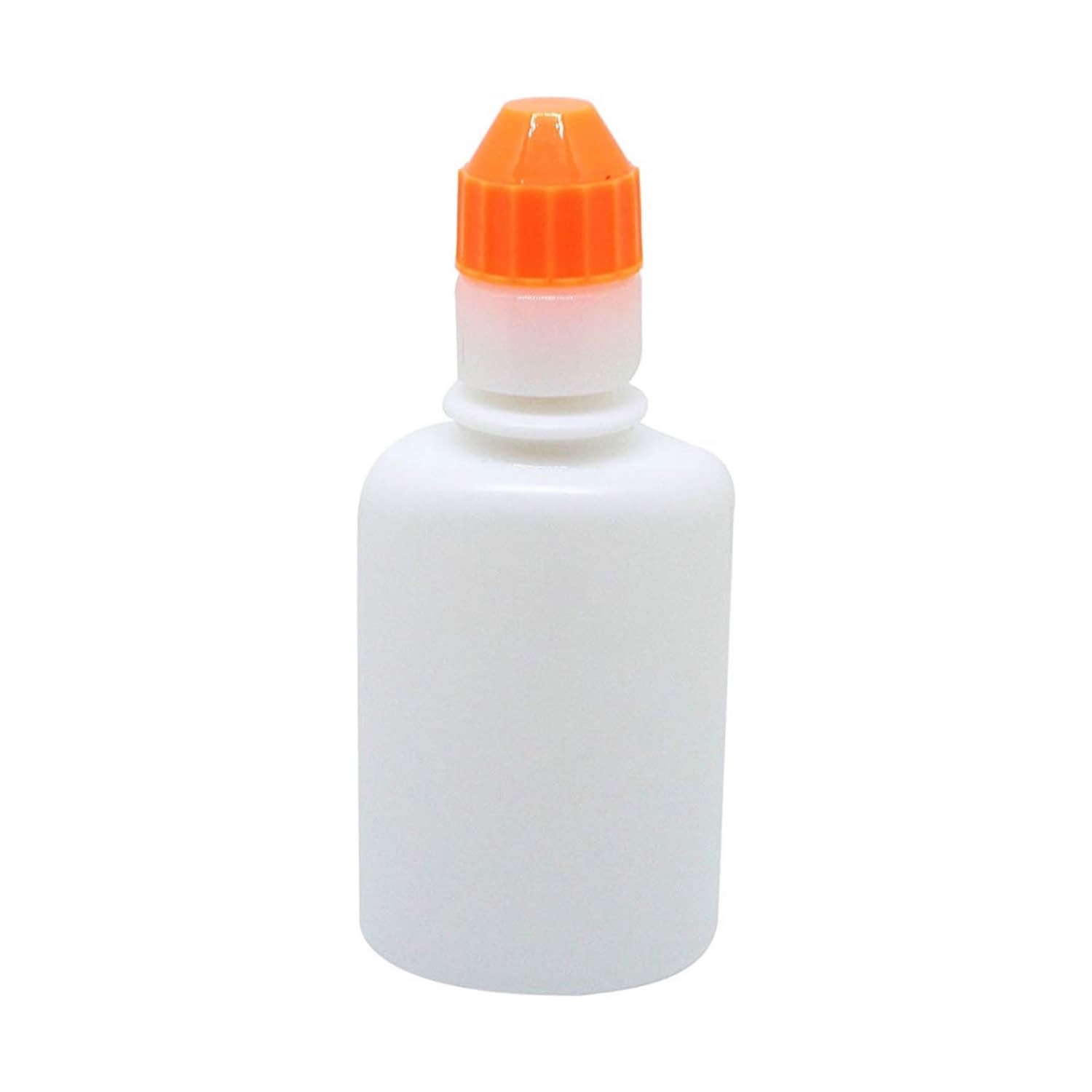 点滴容器フレッシュ(滅菌済) 08-3025-0808 本体：乳白 キャップ：オレンジ エムアイケミカル 30CC(20ポンX5フクロイリ)