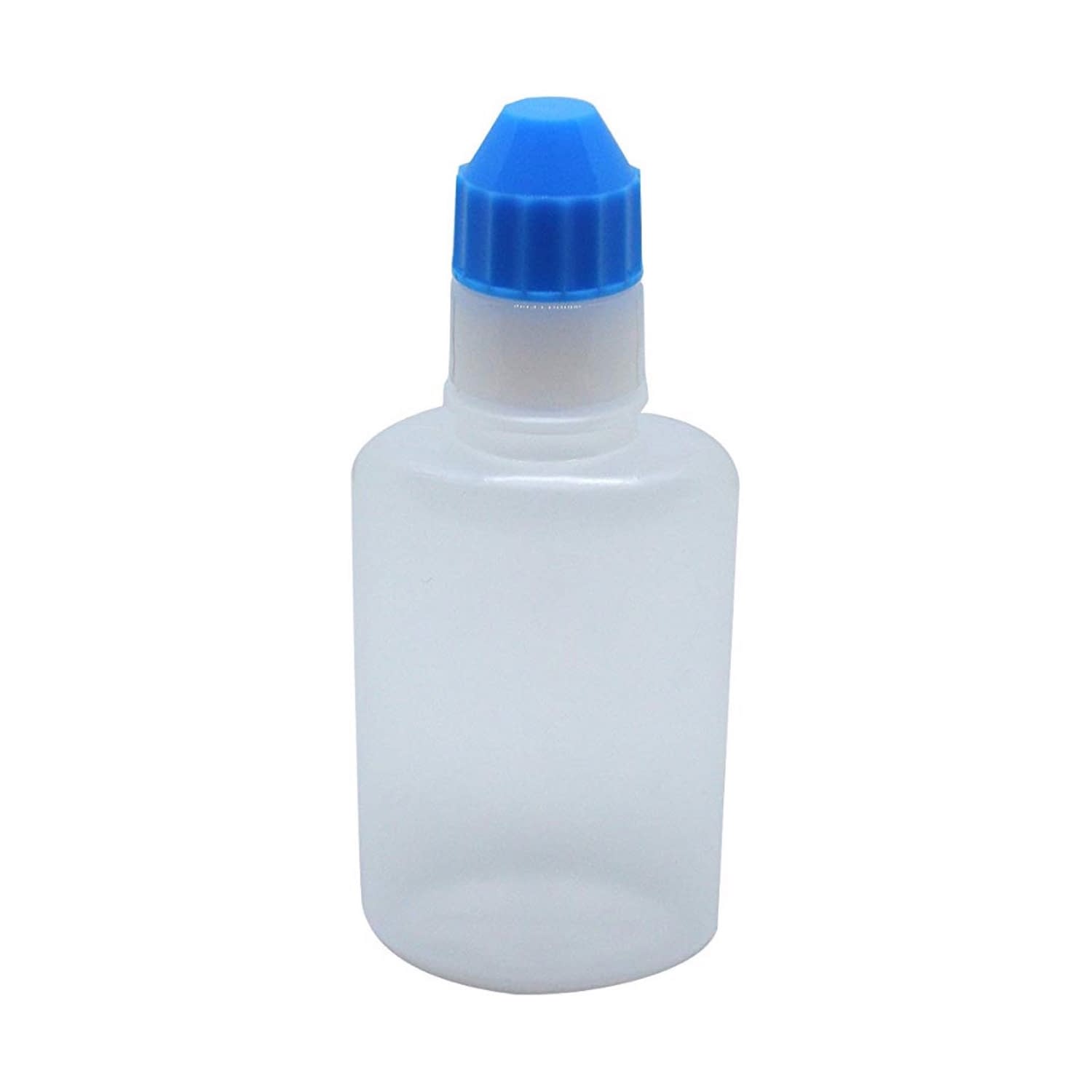 点滴容器フレッシュ(滅菌済) 08-3025-0810 本体:透明 キャップ:青 エムアイケミカル 30CC(20ポンX5フクロイリ)