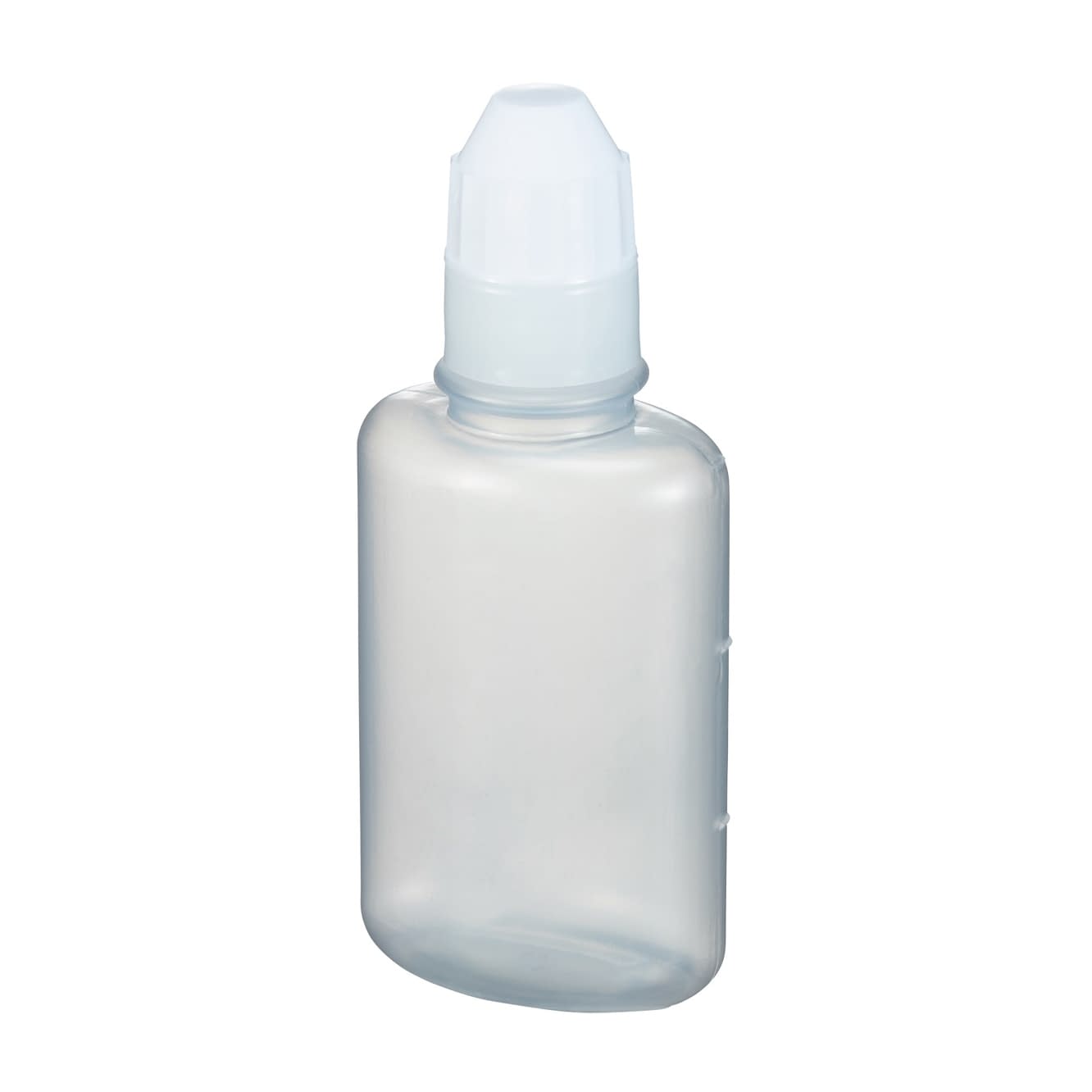 点滴容器フレッシュ(滅菌済) 08-3025-0811 本体:透明 キャップ:白 エムアイケミカル 30CC(20ポンX5フクロイリ)