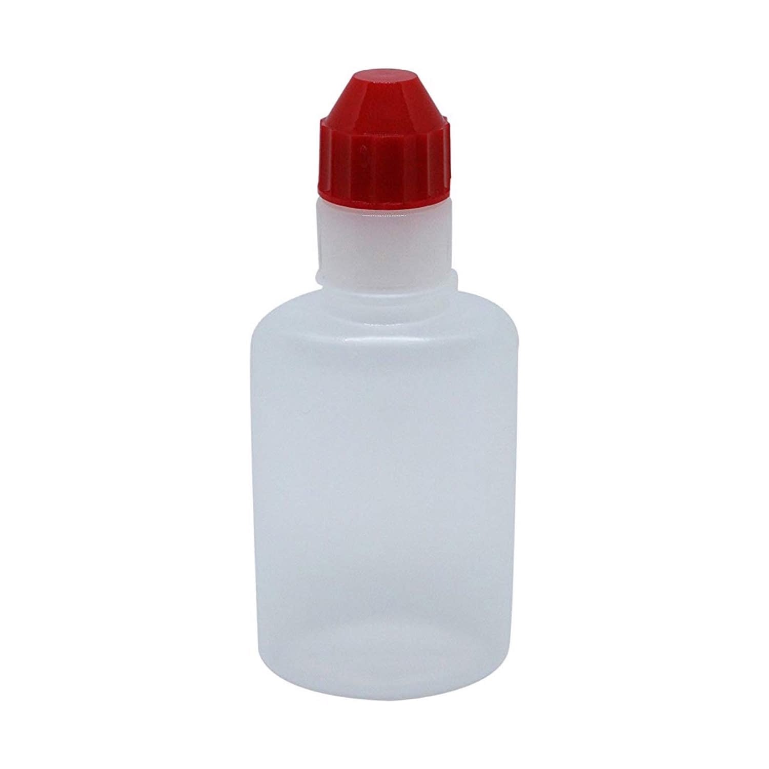 点滴容器フレッシュ(滅菌済) 08-3025-0814 本体:透明 キャップ:赤 エムアイケミカル 30CC(20ポンX5フクロイリ)