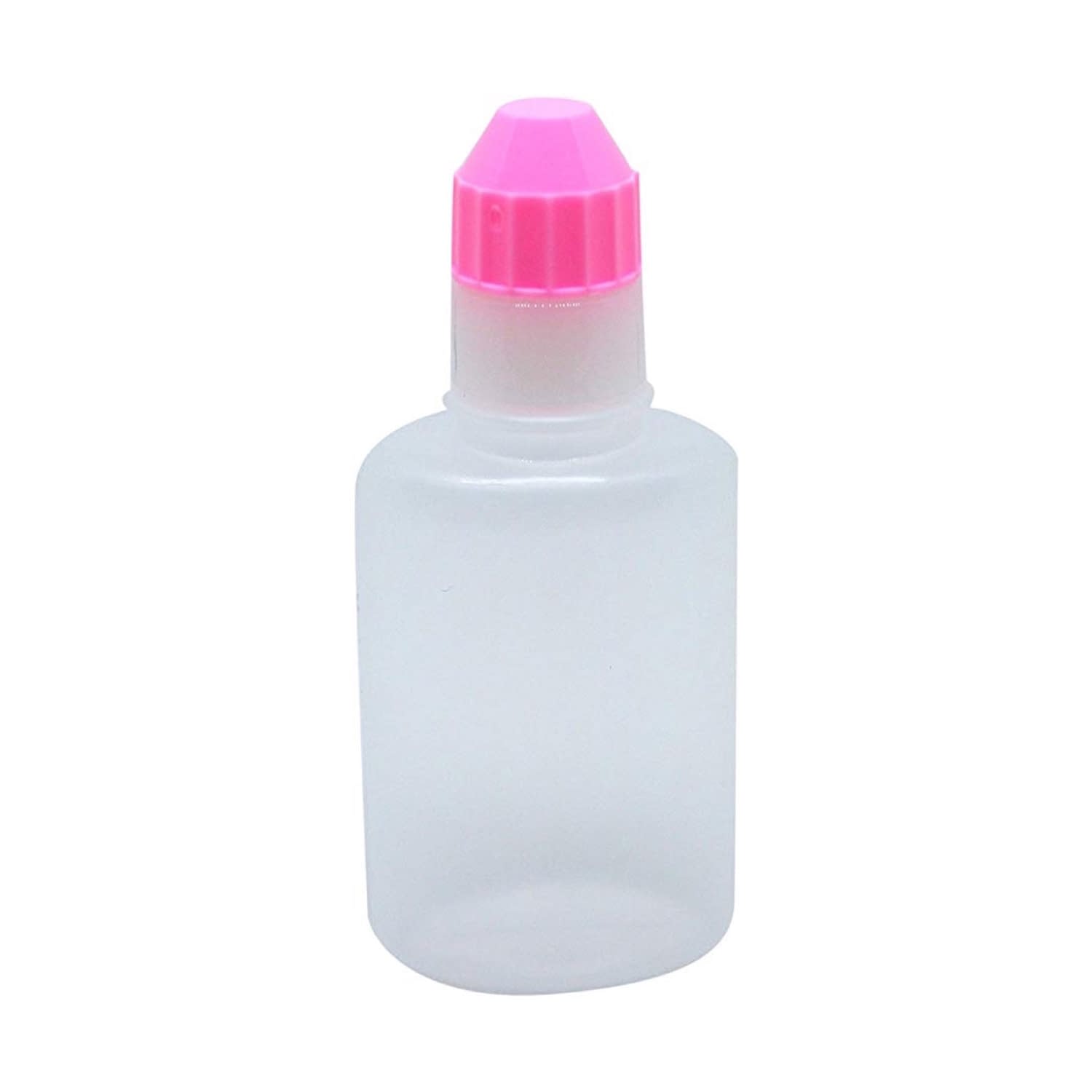 点滴容器フレッシュ(滅菌済) 08-3025-0816 本体:透明 キャップ:ピンク エムアイケミカル 30CC(20ポンX5フクロイリ)
