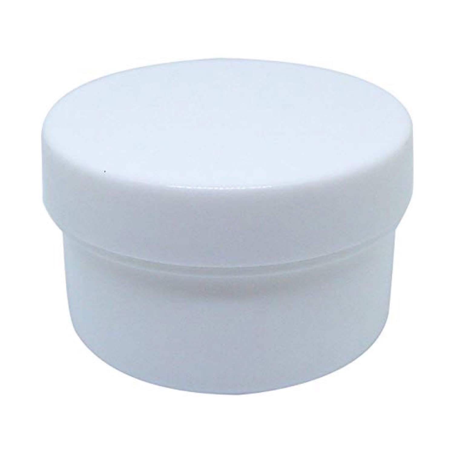 軟膏容器プラ壷A－2号(未滅菌) 08-2975-0202 キャップ：白 エムアイケミカル 11CC(100コイリ)