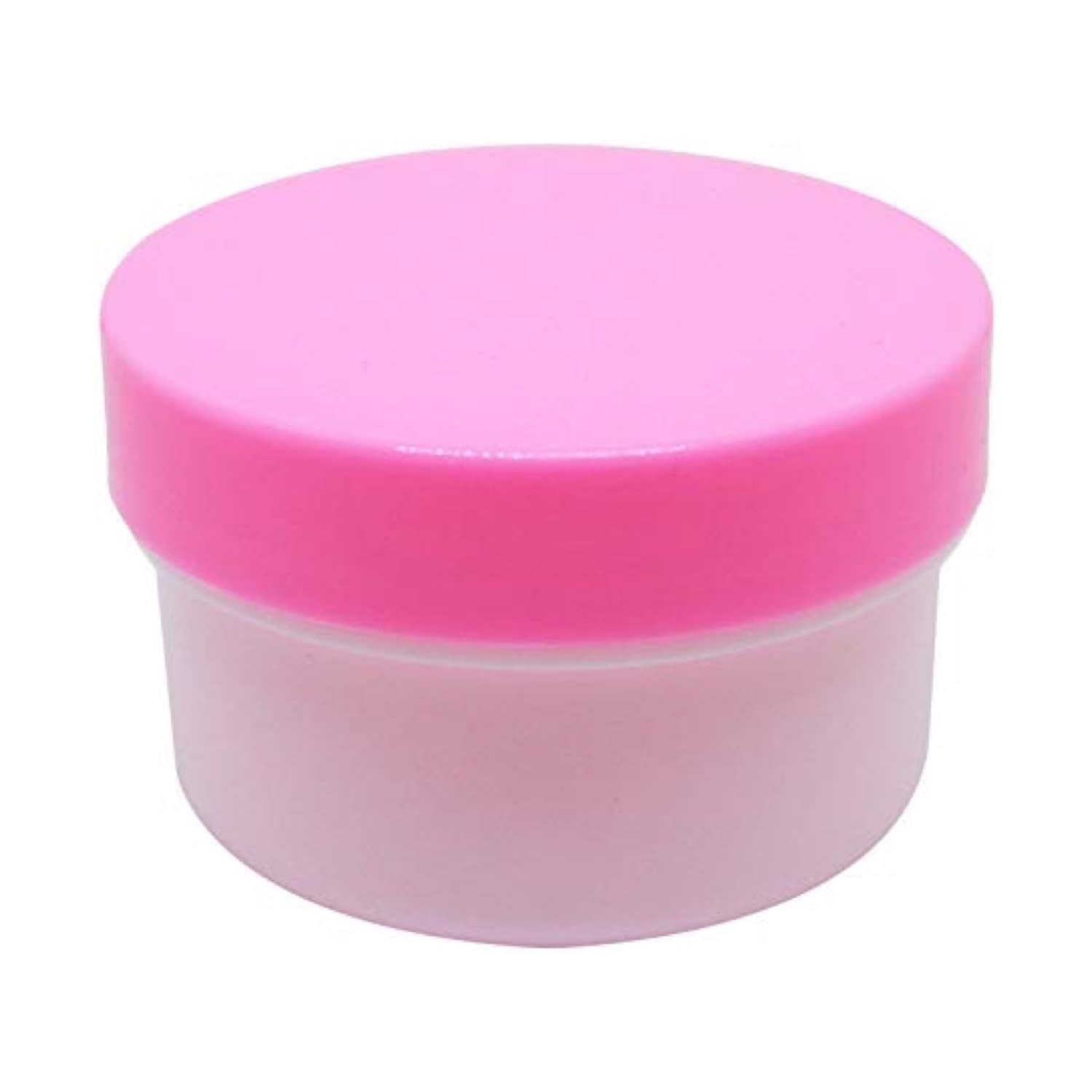 軟膏容器プラ壷A-3号(未滅菌) 08-2975-0306 キャップ:ピンク エムアイケミカル 22CC(100コイリ)