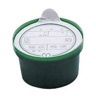 ケンタン容器紙(フタ押込式) 10-2945-0202 緑 エムアイケミカル 100コイリ