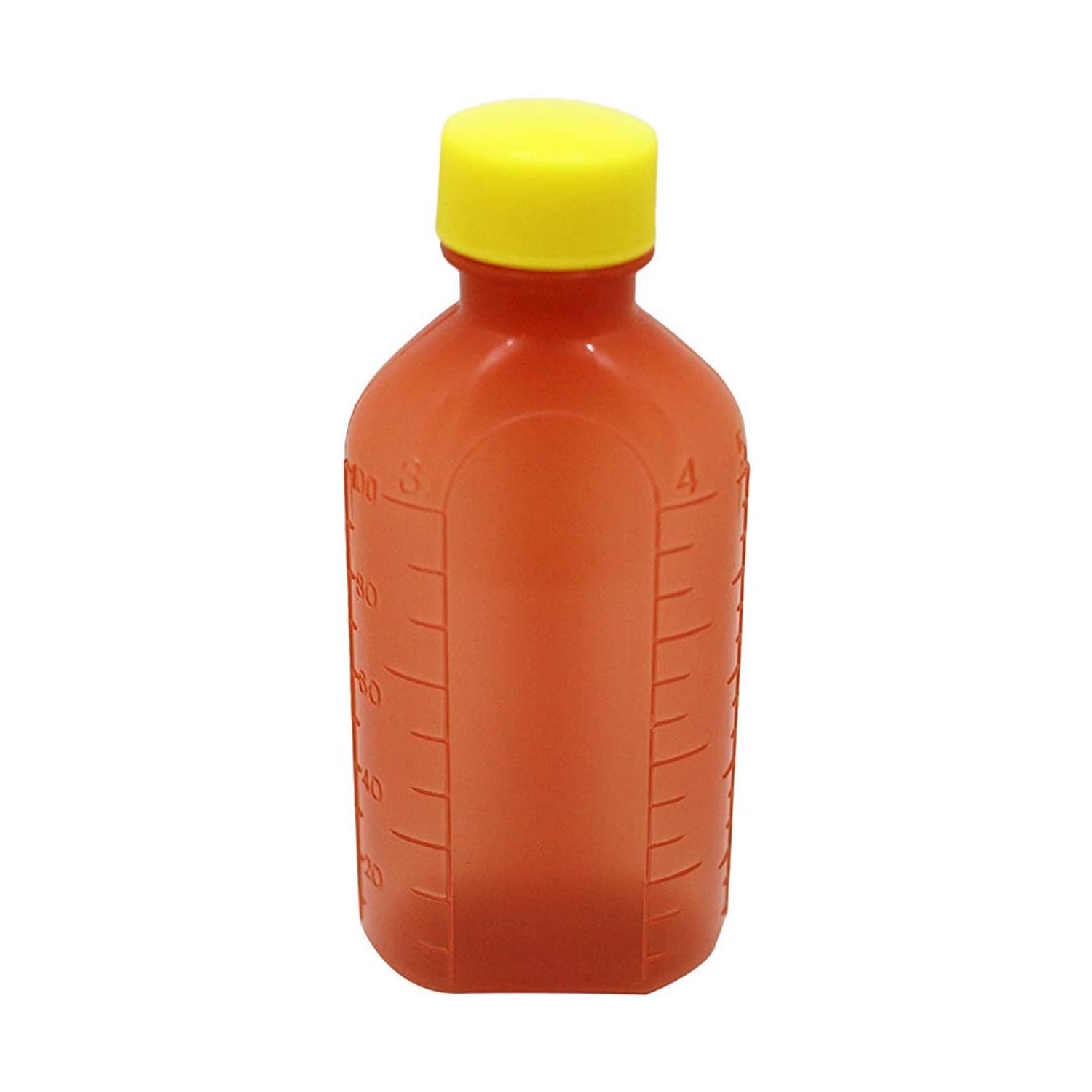 投薬瓶PPB茶(未滅菌) 08-2860-0204 キャップ:黄 エムアイケミカル 60CC(200ポンイリ)