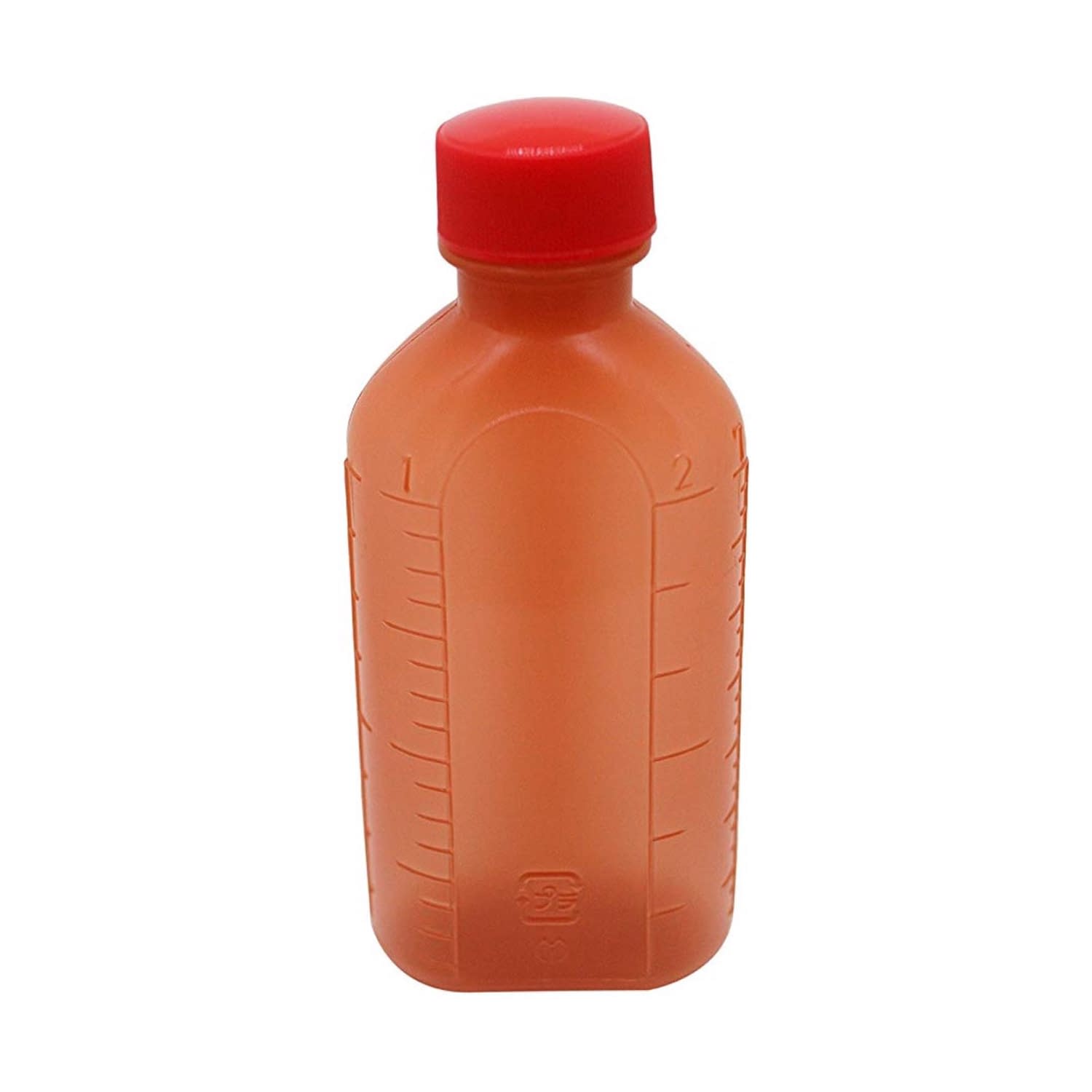 投薬瓶PPB茶(未滅菌) 08-2860-0405 キャップ:赤 エムアイケミカル 200CC(100ポンイリ)