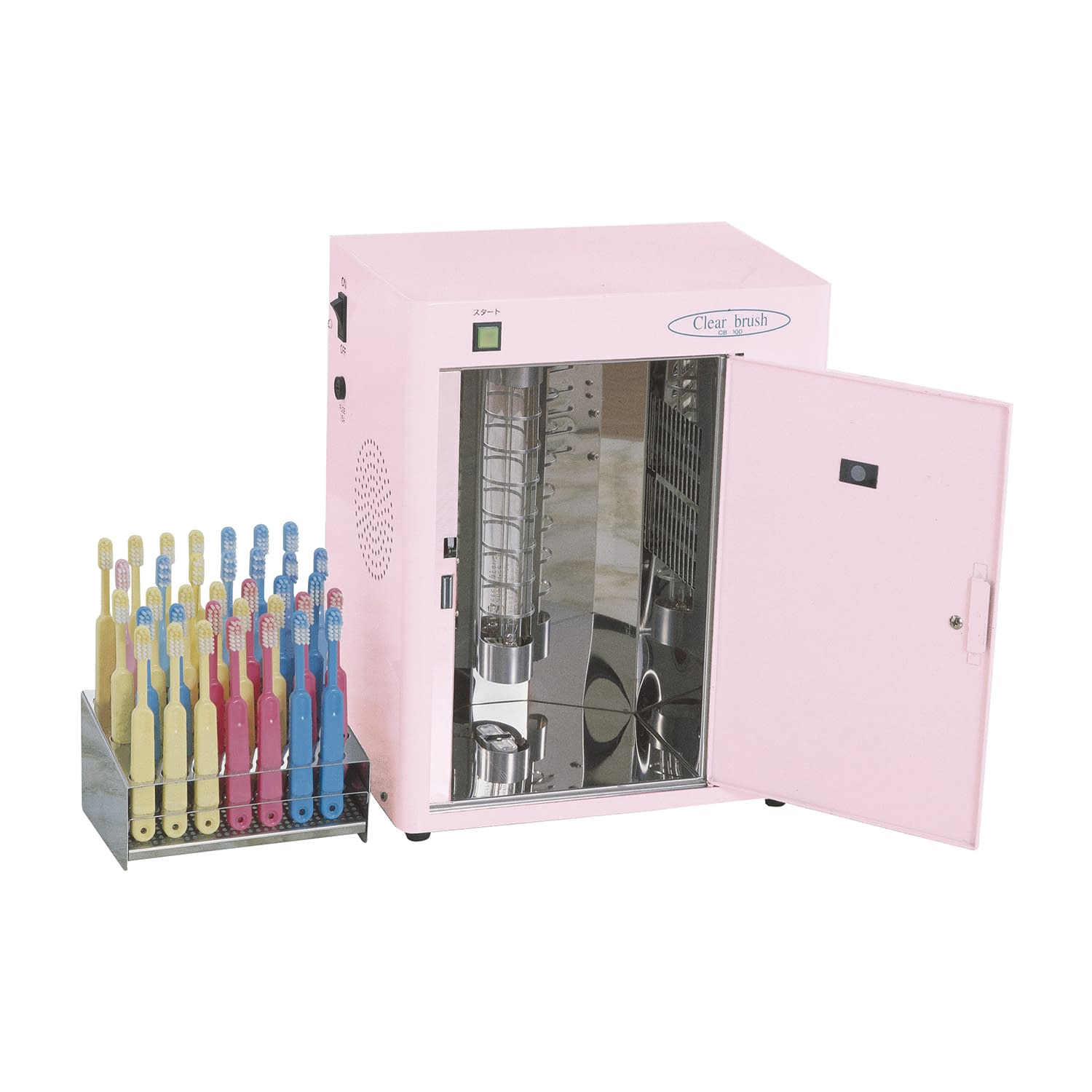 歯ブラシ除菌乾燥保管庫(35本用) 35本用 19-3115-02 日本カーヴィング CB-100-35