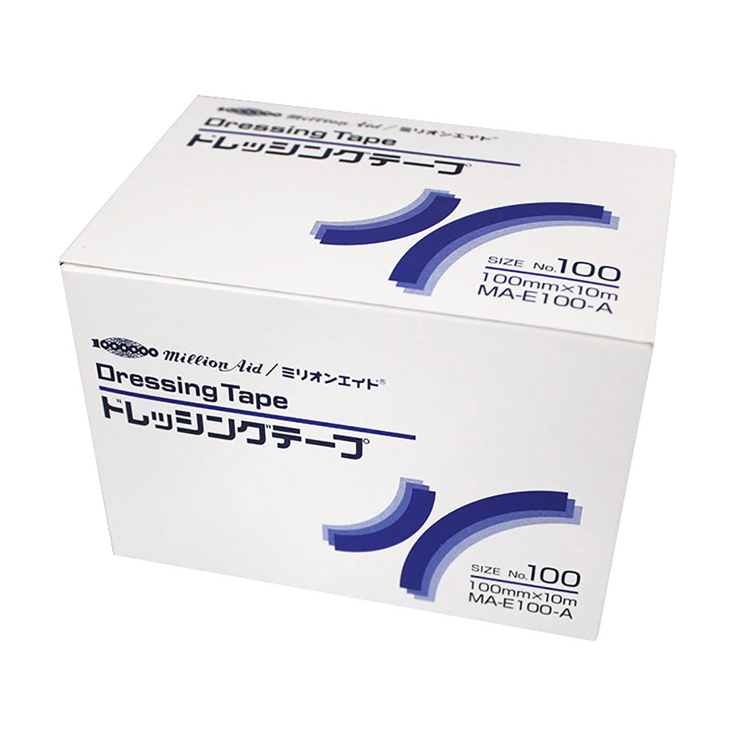 ミリオンエイド ドレッシングテープ No.100 ドレッシング材 24-8588-01 ミリオンエイド NO.100(4カンイリ)