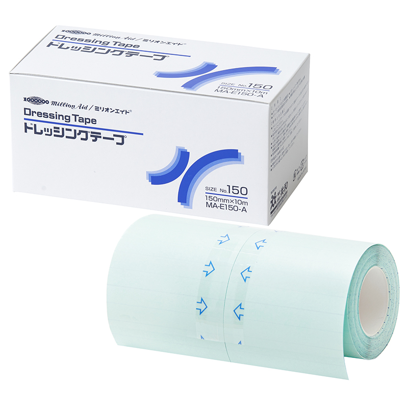 ミリオンエイド ドレッシングテープ No.150 ドレッシング材 24-8588-02 ミリオンエイド NO.150(2カンイリ)