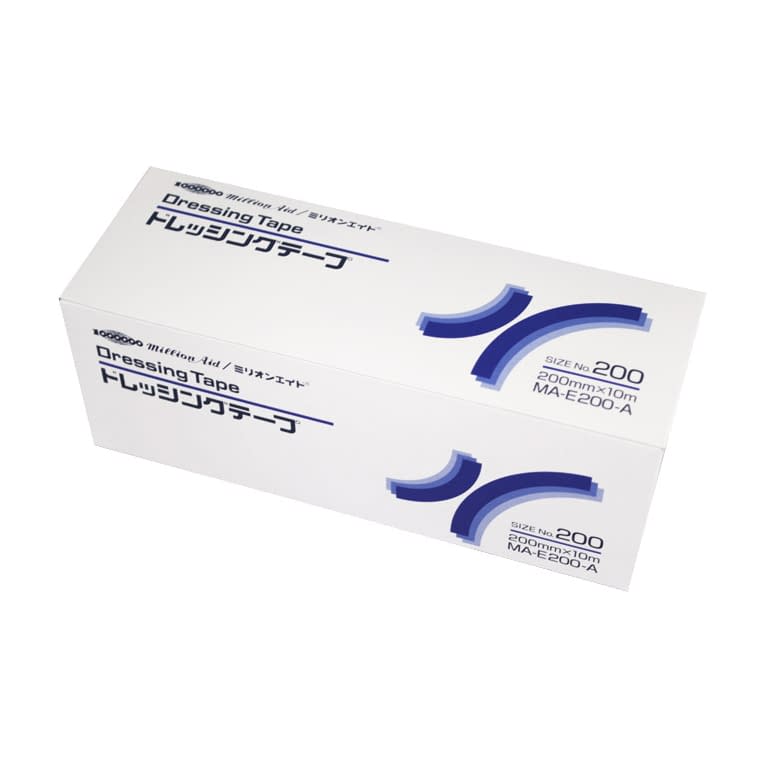 ミリオンエイド ドレッシングテープ No.200 ドレッシング材 24-8588-03 ミリオンエイド NO.200(2カンイリ)