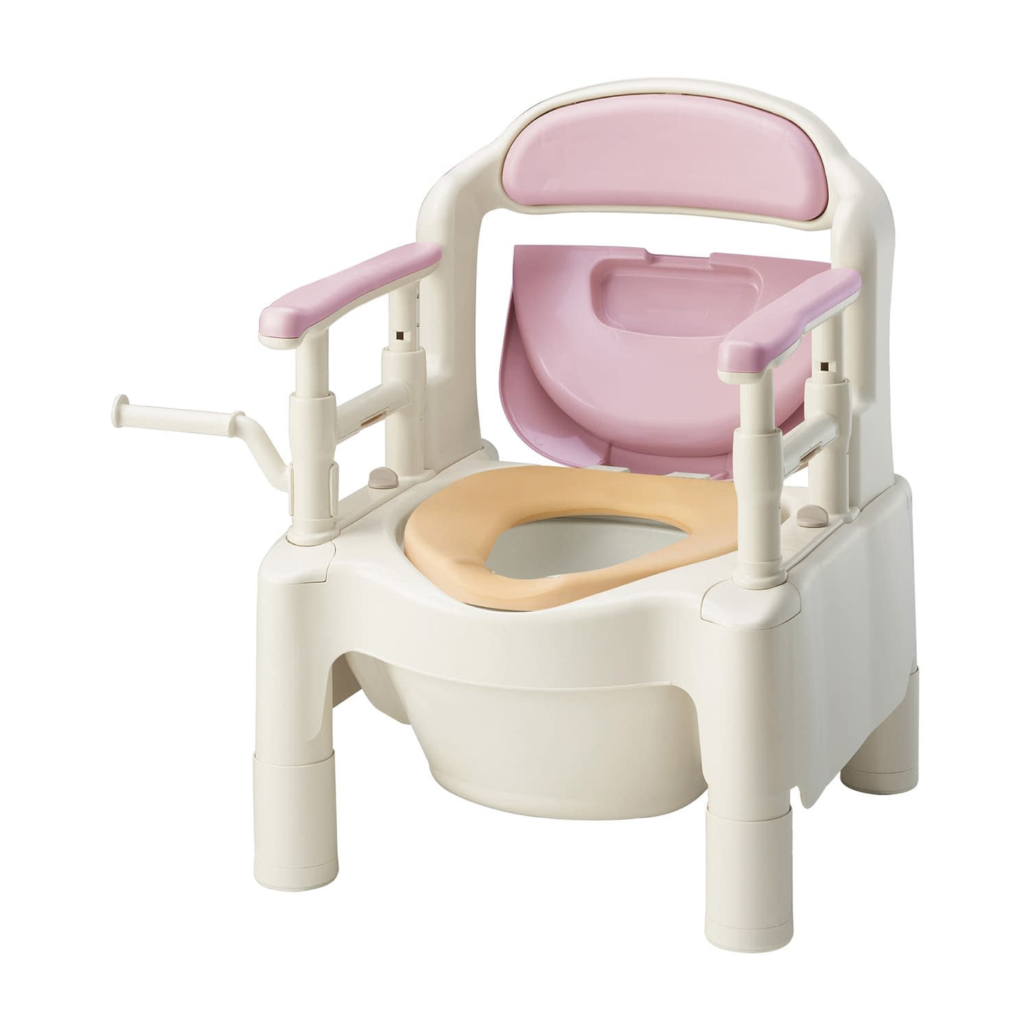 ポータブルトイレFX-CPSちびくま ソフト便座 20-6005-0303 さくら アロン化成 ソフトベンザ