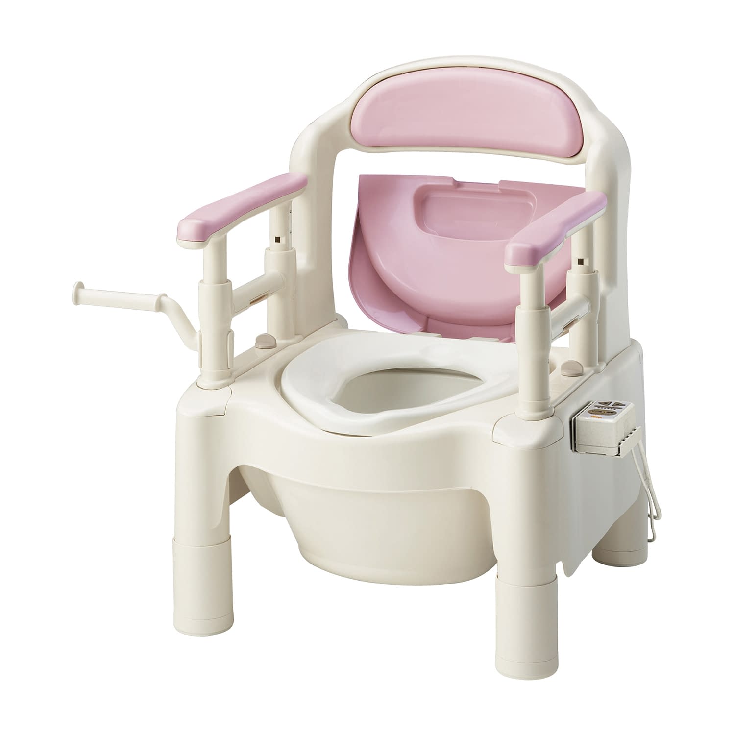 ポータブルトイレFX－CPHちびくま 暖房便座 20-6005-0103 さくら アロン化成 ダンボウベンザ