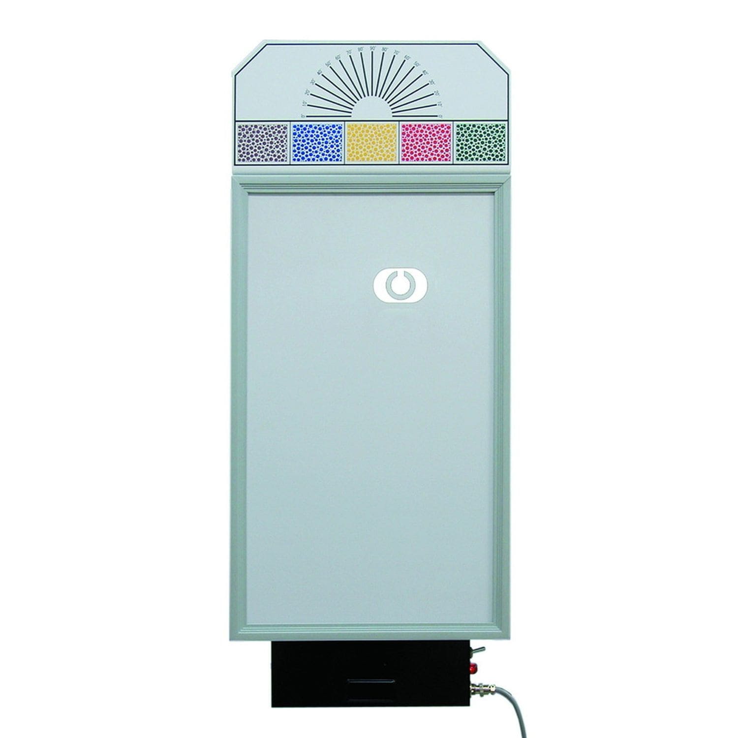 電光投影式視力検査器　壁掛式・５ｍ用 SK-80B-5(8ホウコウ) 19-2330-02 1入り 20 視力検査機 国際式視力表 壁掛け ⁄ レトロ カフェ 病院 学校 眼科 電飾